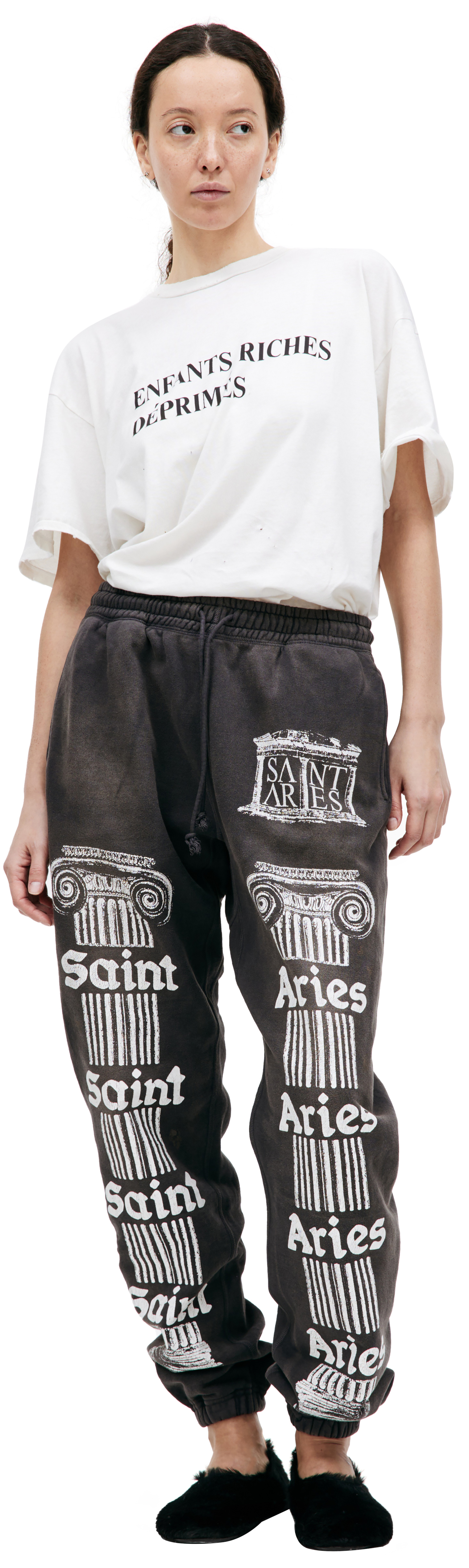 Saint Michael Спортивные брюки с принтом