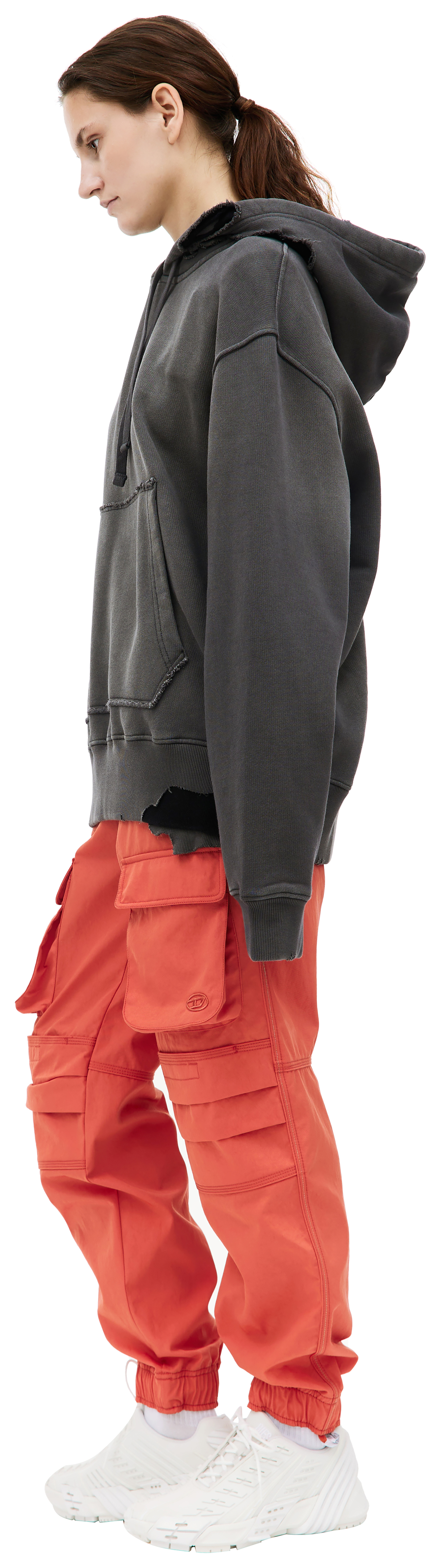 Diesel S-Macsrot printed hoodie