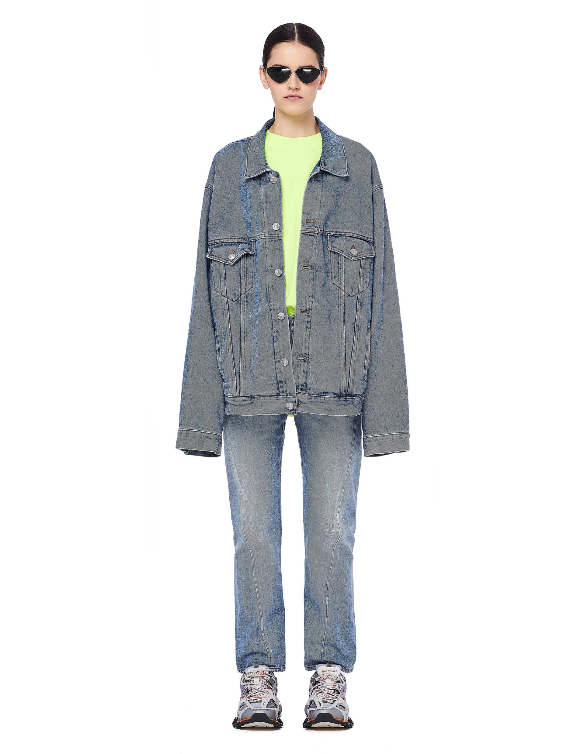 Balenciaga Blue Denim Jacket