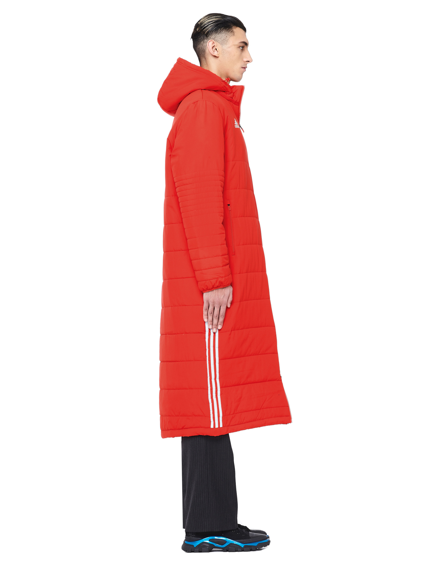 Gosha Rubchinskiy Длинный пуховик Adidas