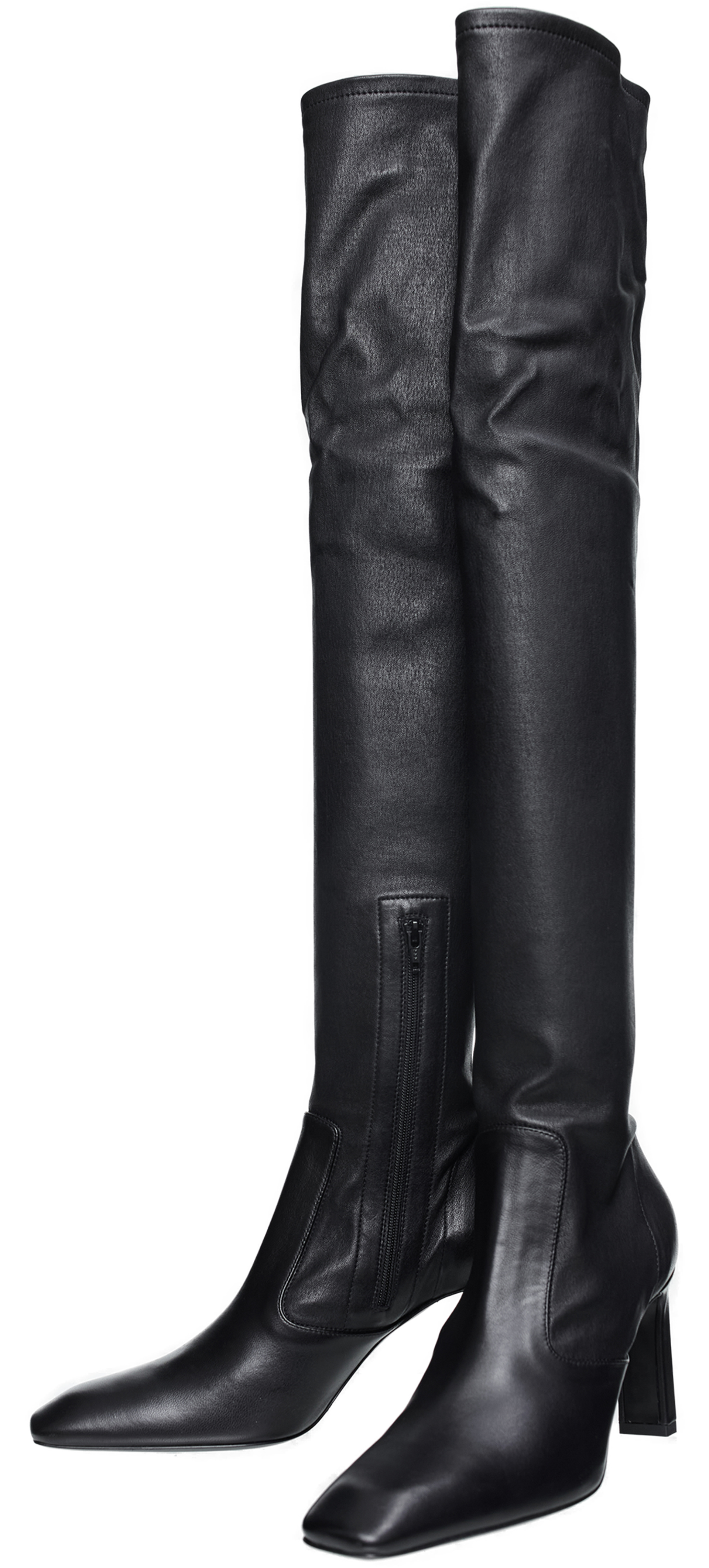 TOTEME Leather heeled boots