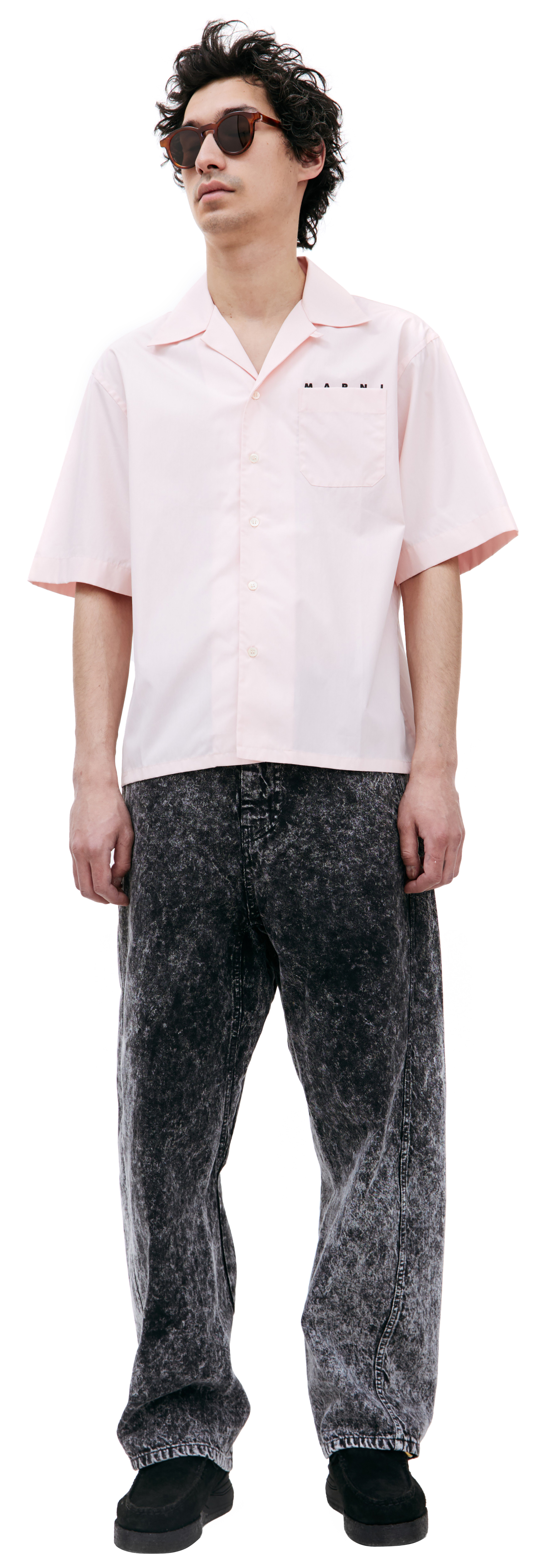 Marni Pink cotton shirt