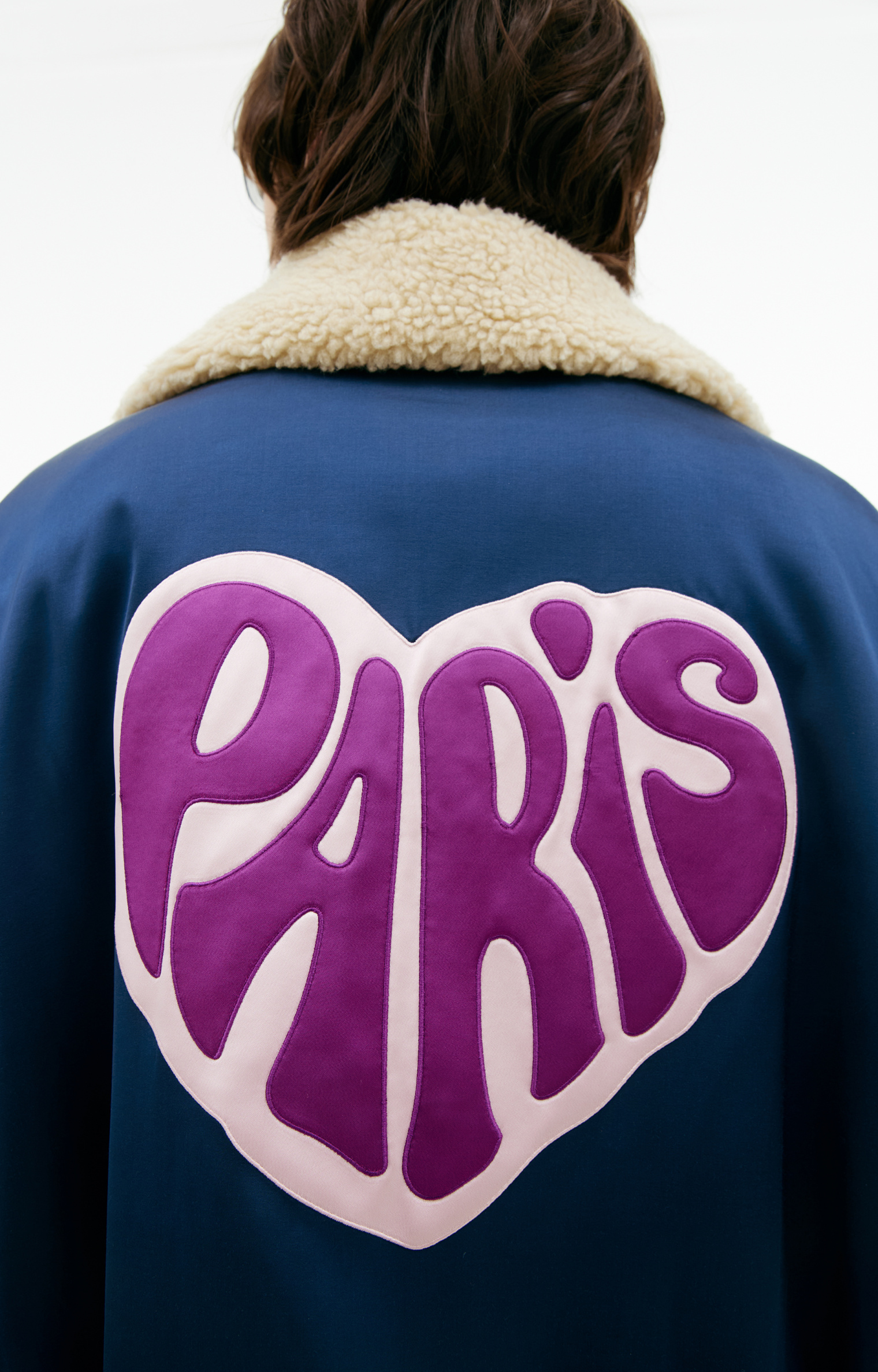 KENZO Jacket with sheepskin collar