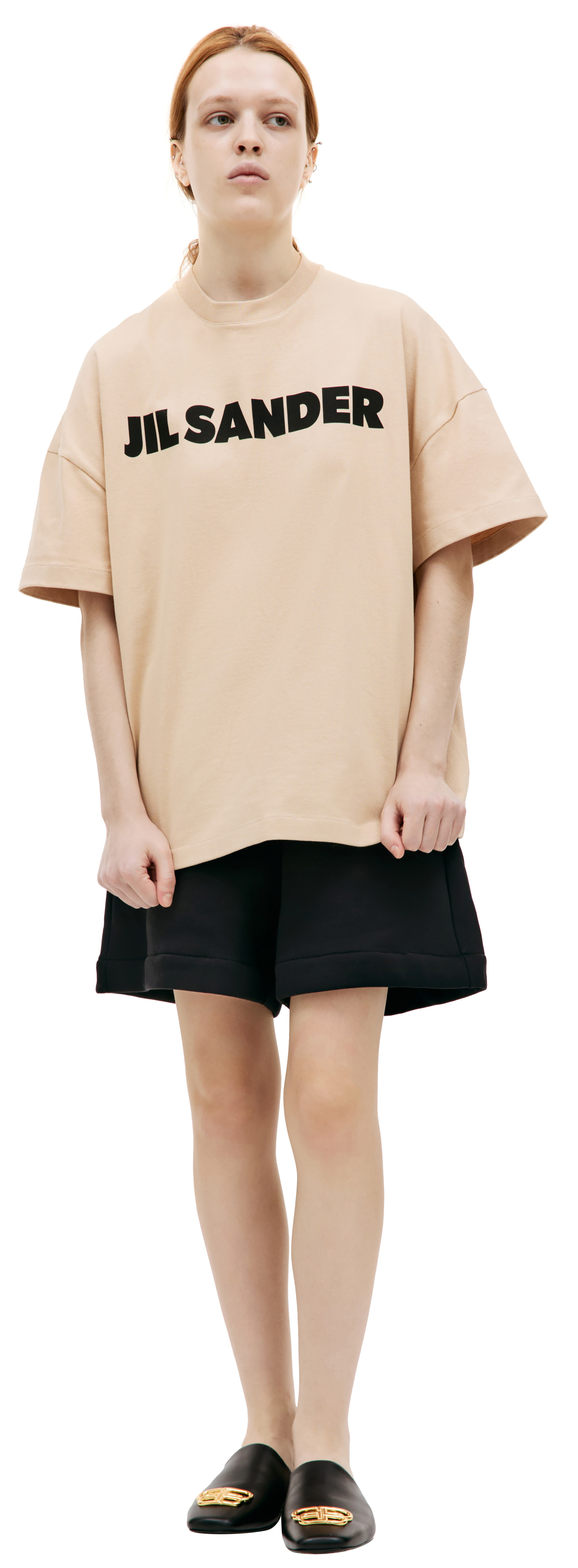 Jil Sander Logo printed t-shirt
