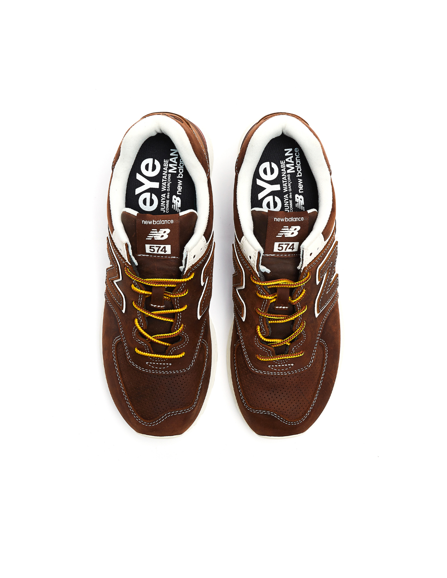 Junya Watanabe Brown New Balance 574 Sneakers