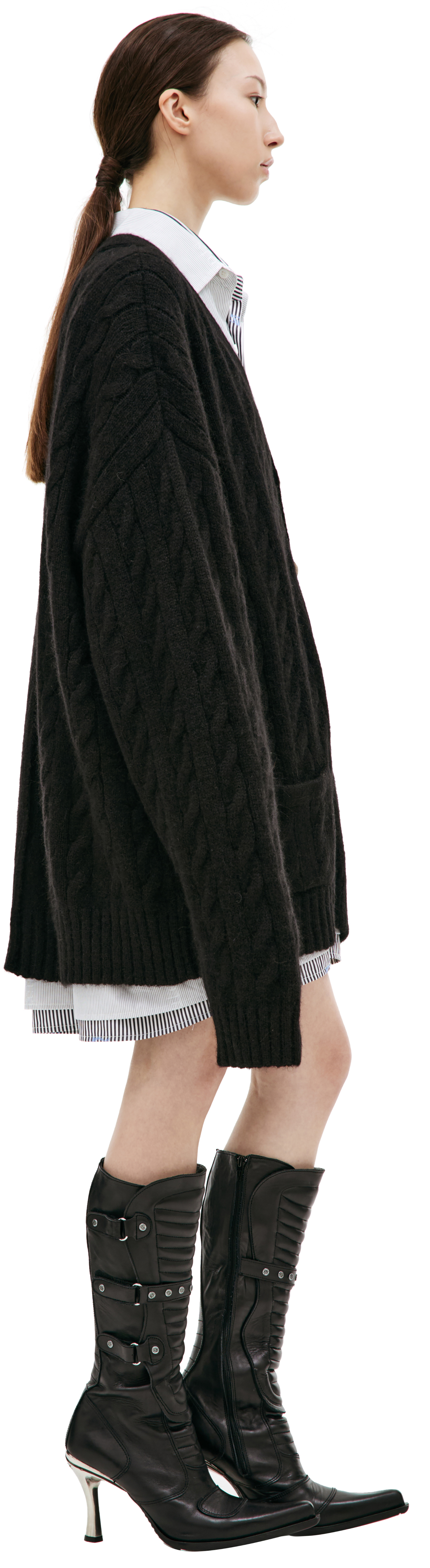 VETEMENTS Wool blend cardigan