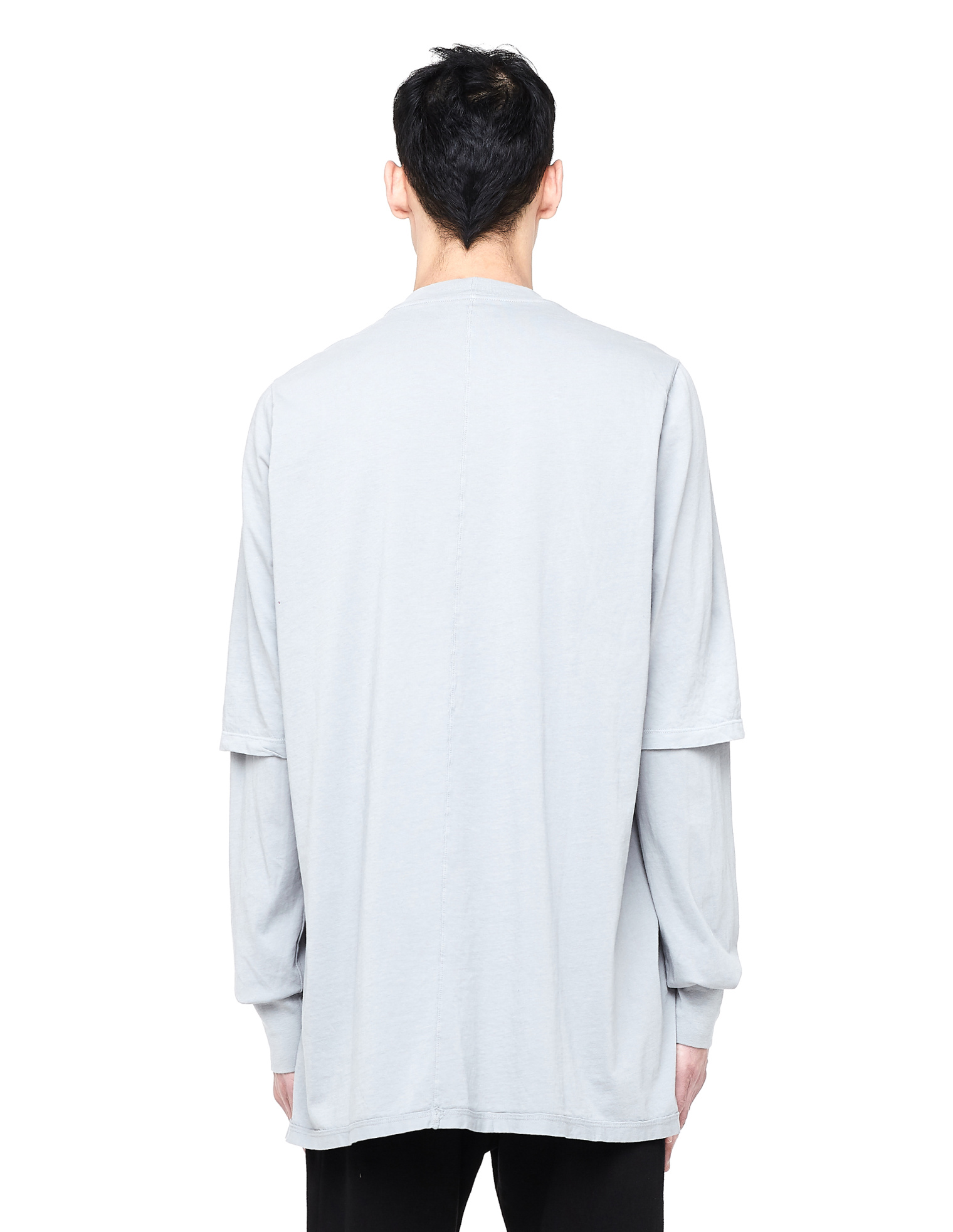 DRKSHDW by Rick Owens Double-Layer Long Sleeve T-shirt
