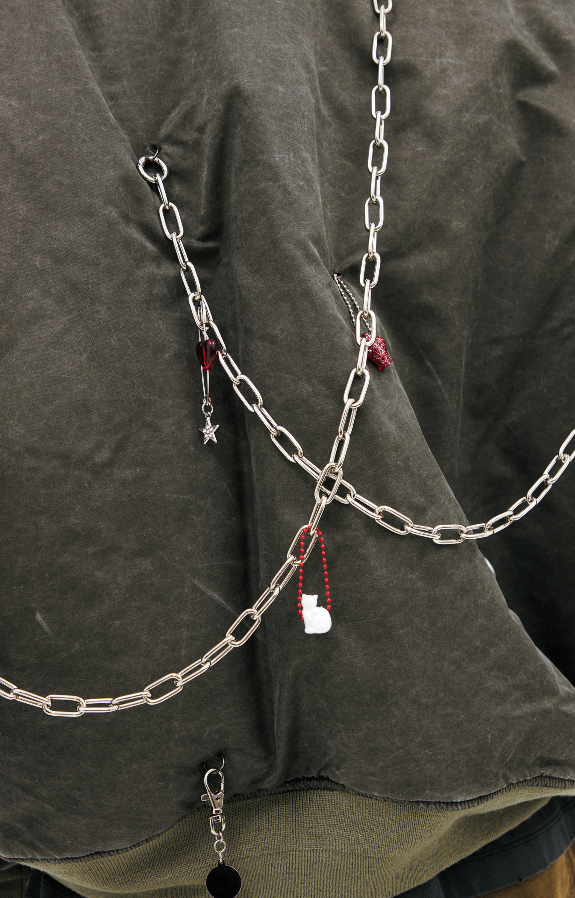 Doublet Key Chain Bomber Jacket