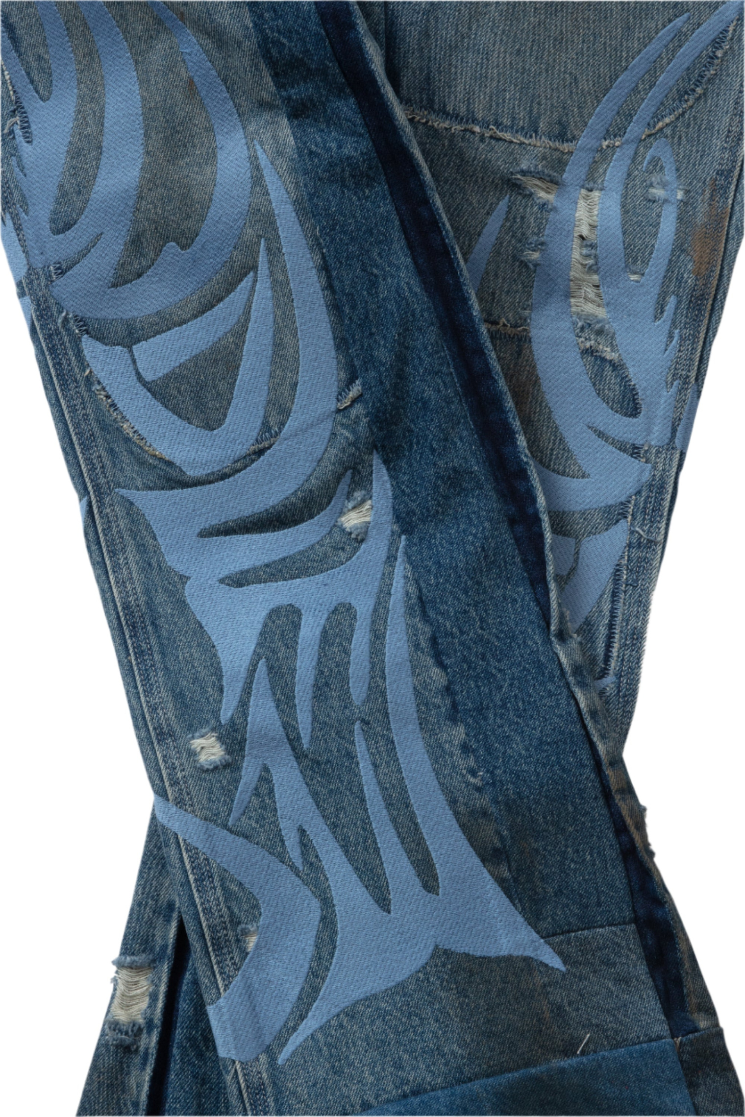 Who Decides War WDW Winged Carpenter Denim Pants