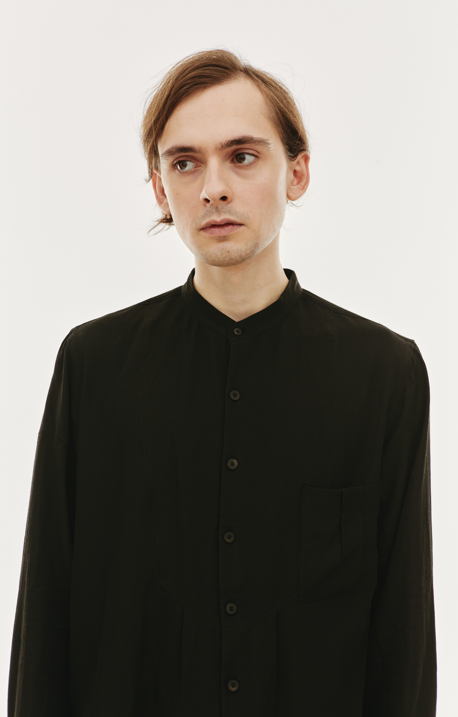 Ziggy Chen Black regular fit shirt