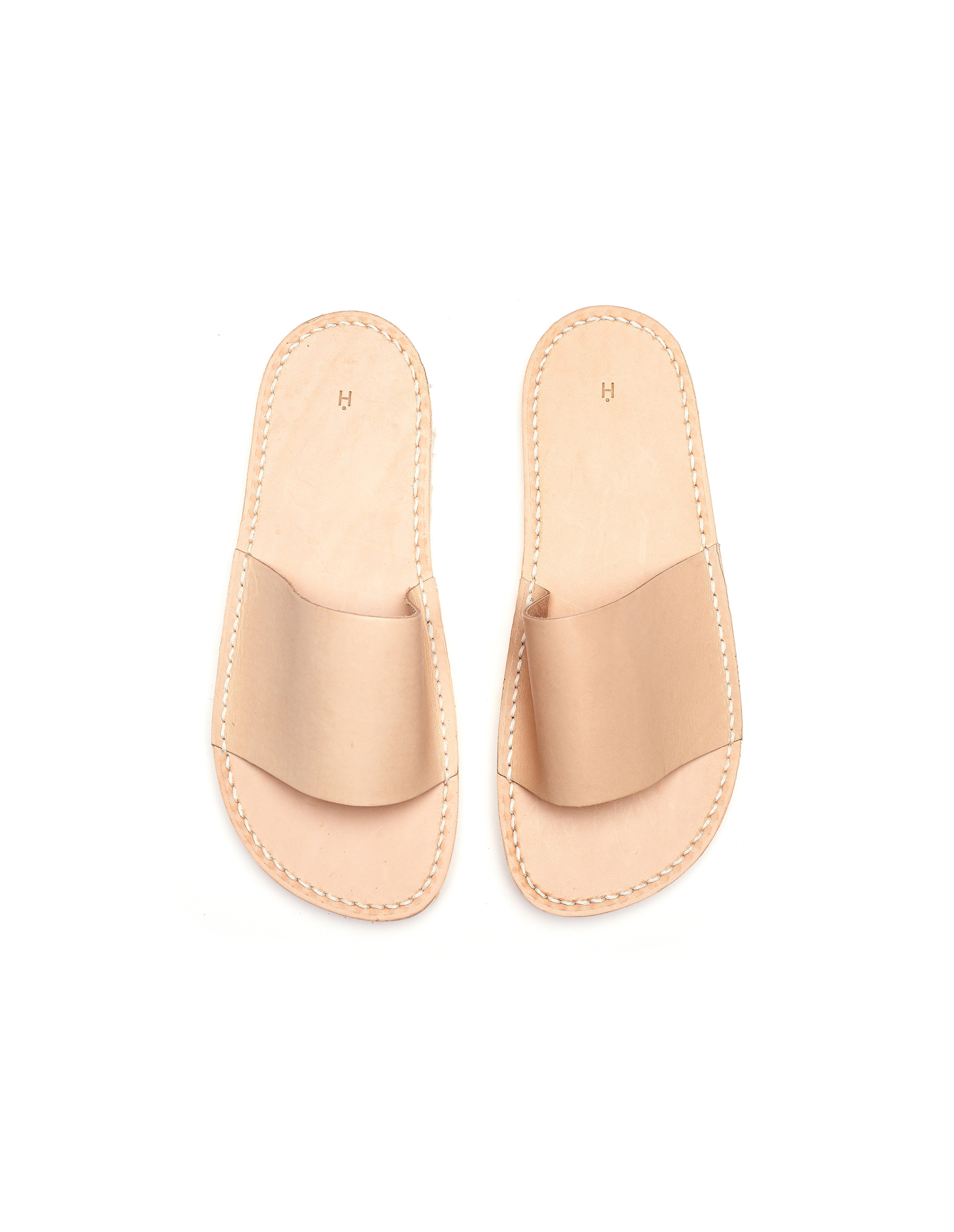 Hender Scheme Atelier Slipper in Natural Leather