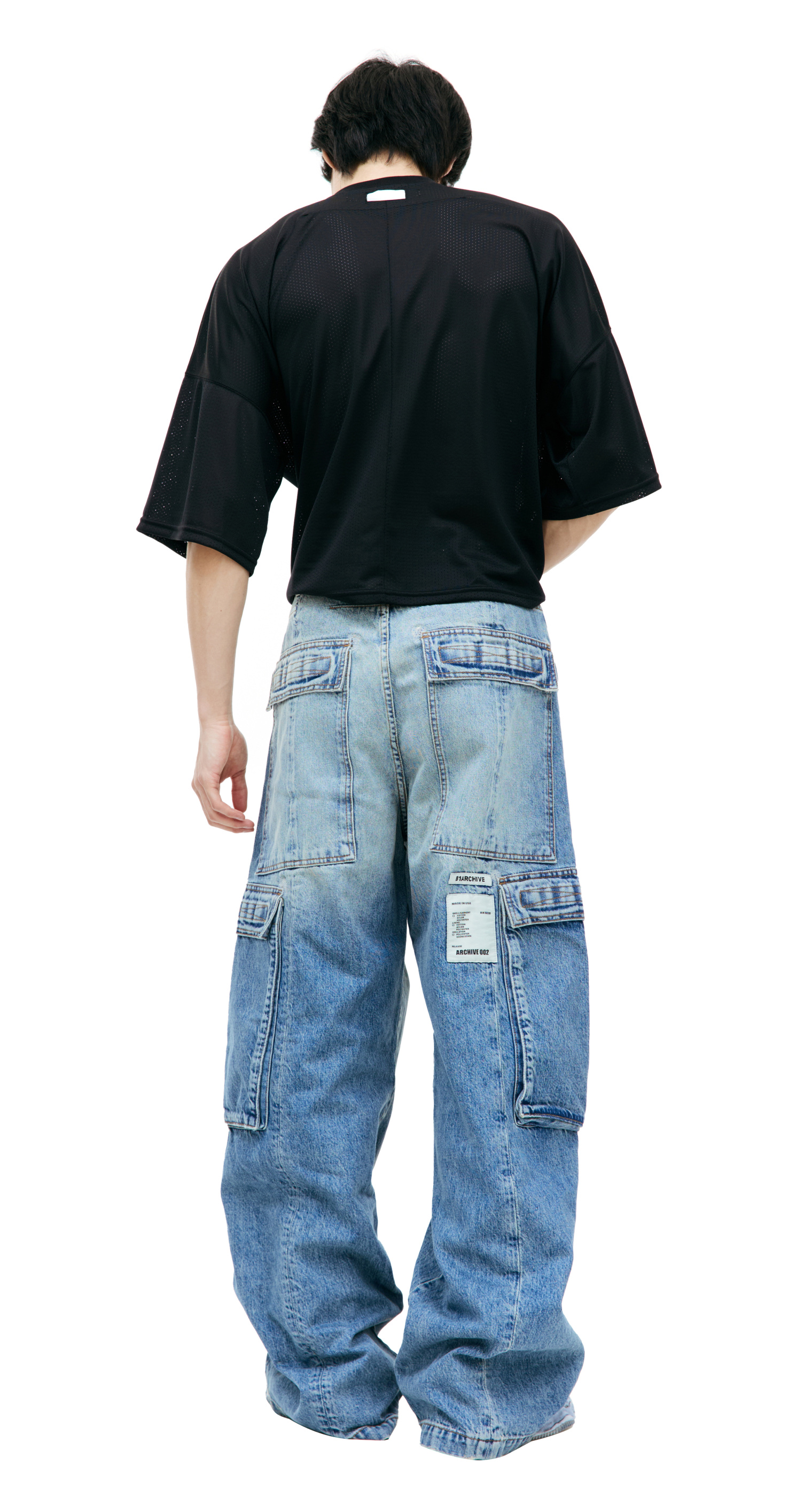 B1ARCHIVE Blue cargo jeans