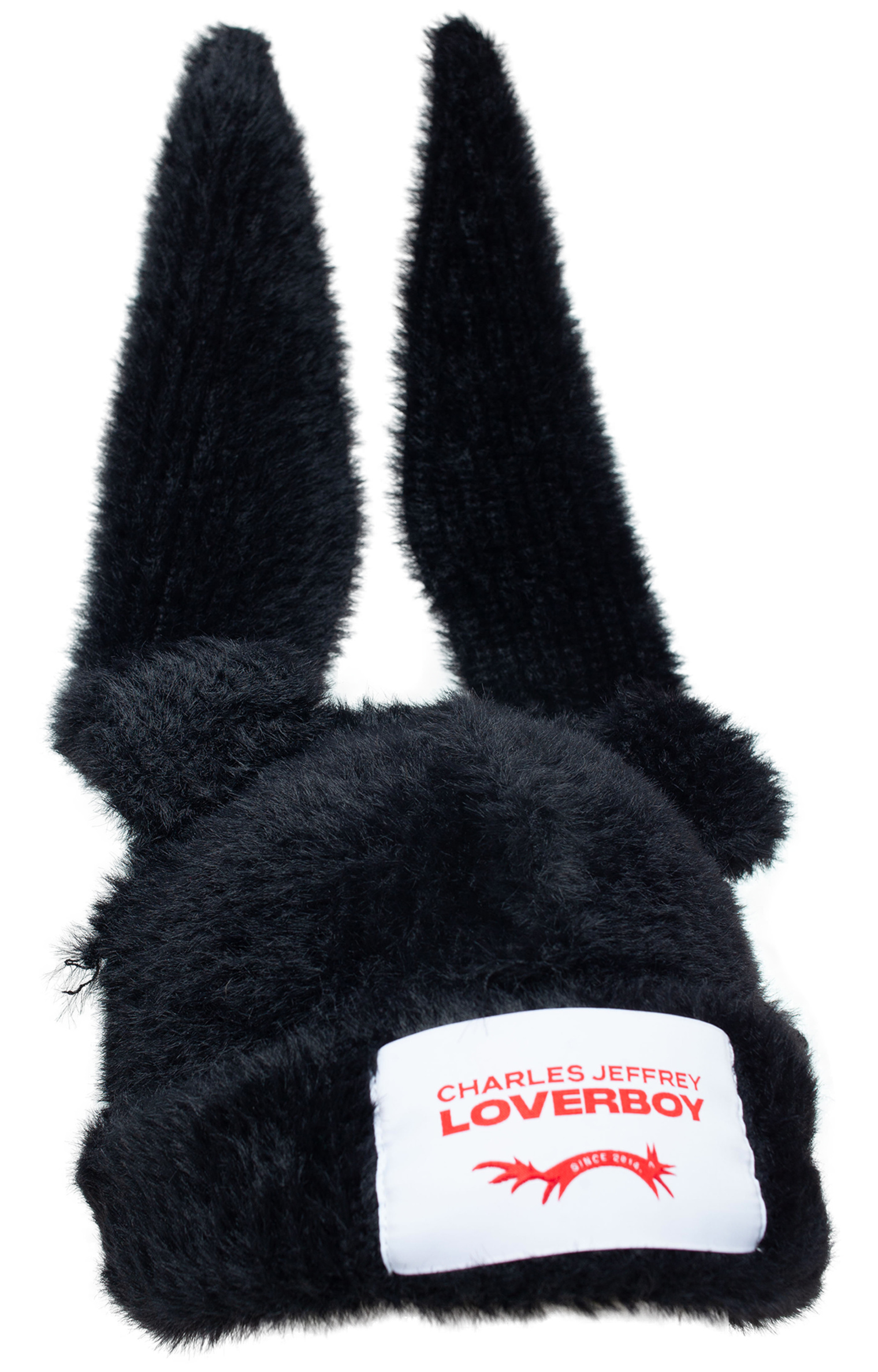 CHARLES JEFFREY LOVERBOY Black logo beanie