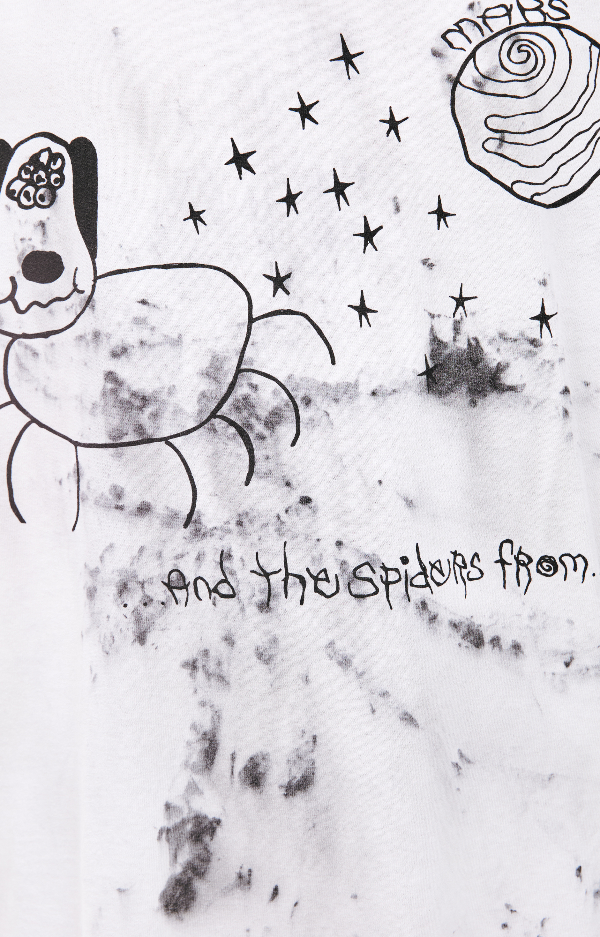 WESTFALL White print T-shirt