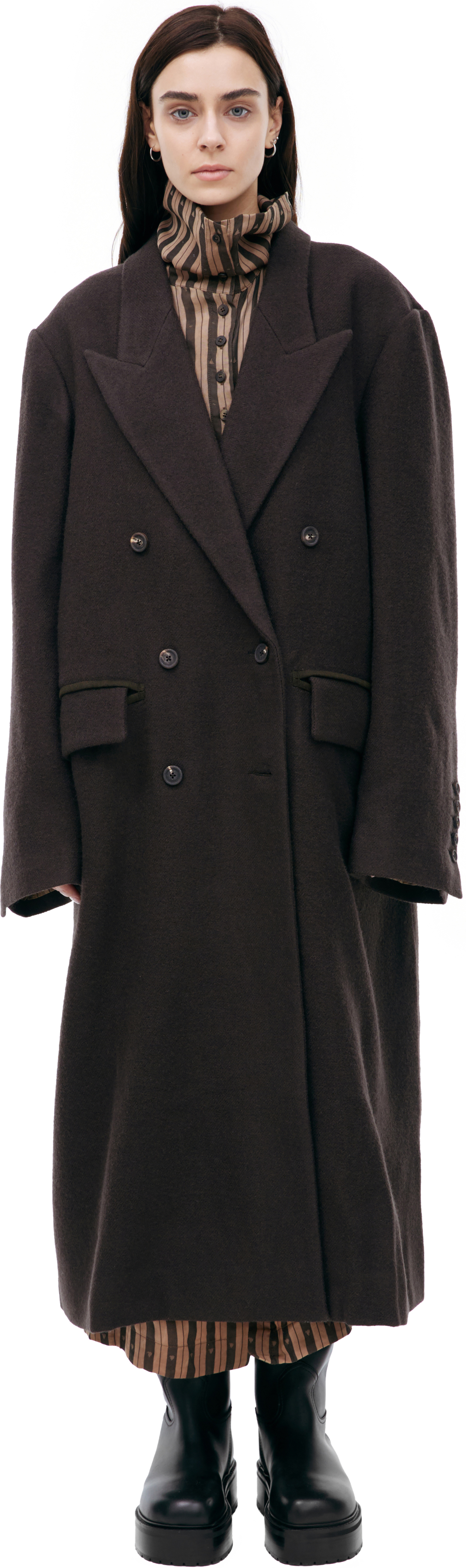 Ziggy Chen Doublet Breasted Coat