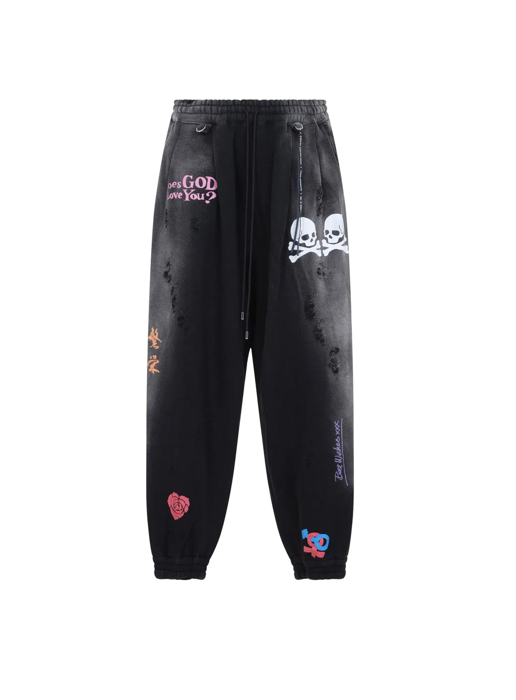 Mastermind WORLD Sweatpants with patches