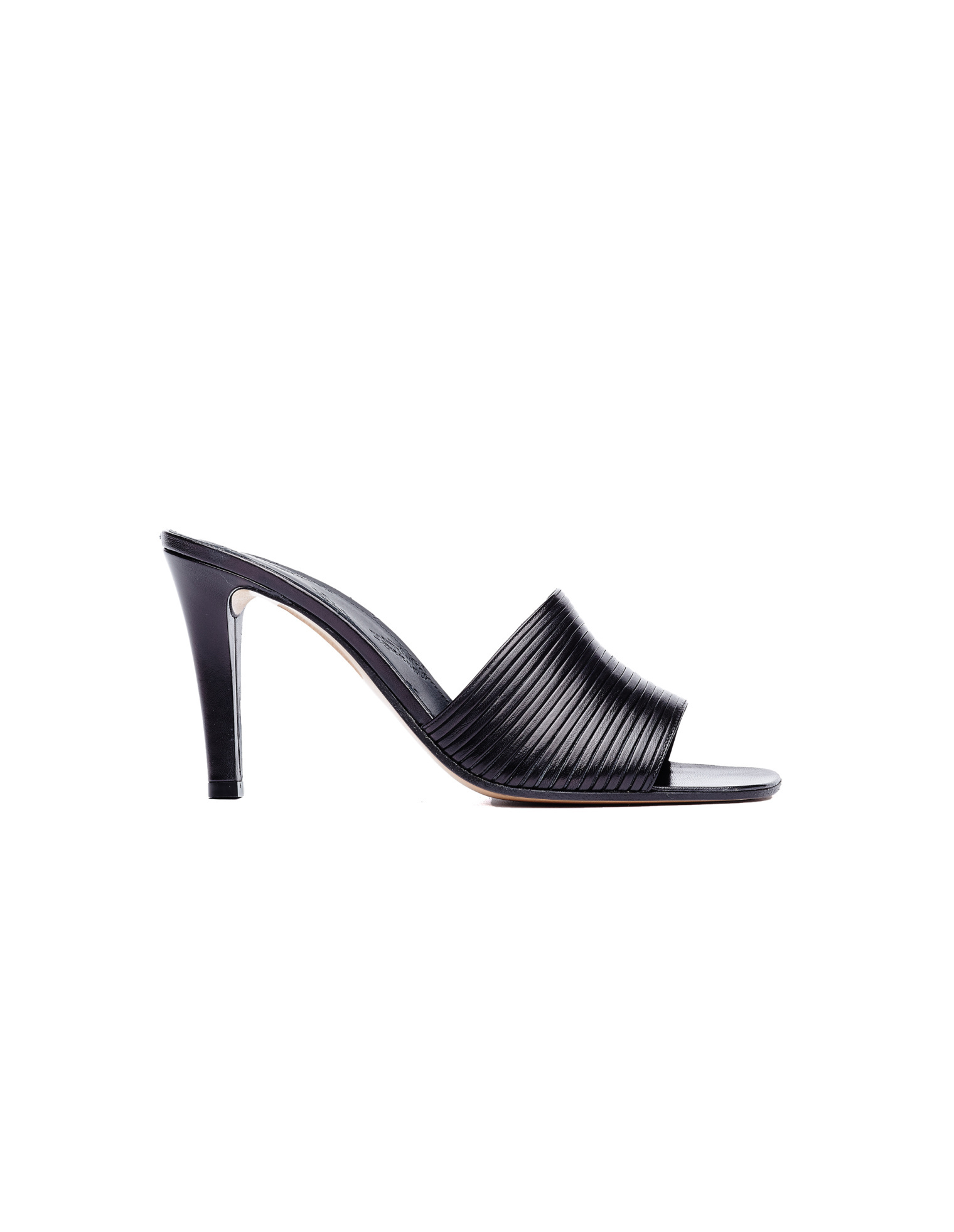 Maison Margiela Leather Open Toe Mules