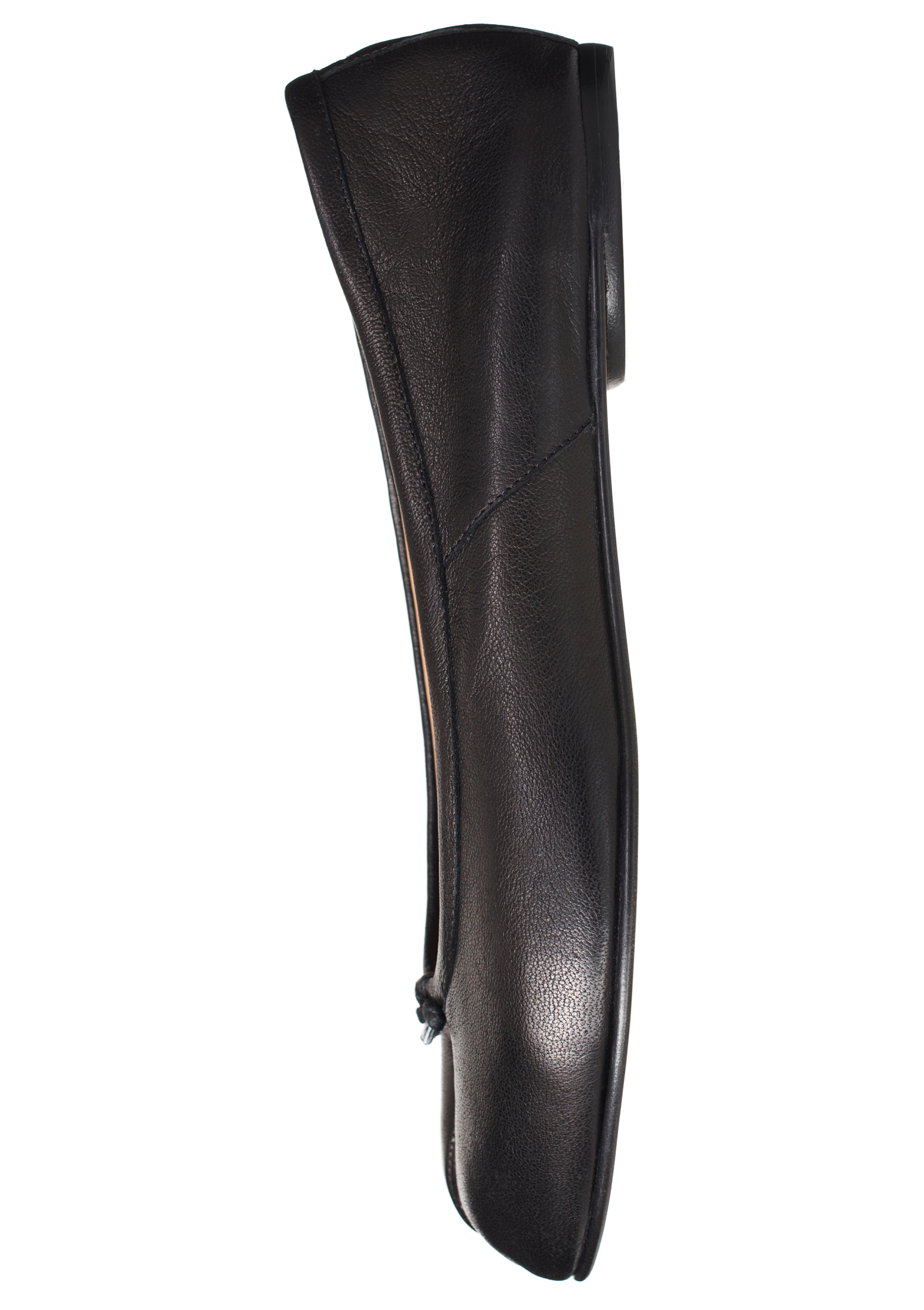 Maison Margiela Black Leather Tabi Ballerinas