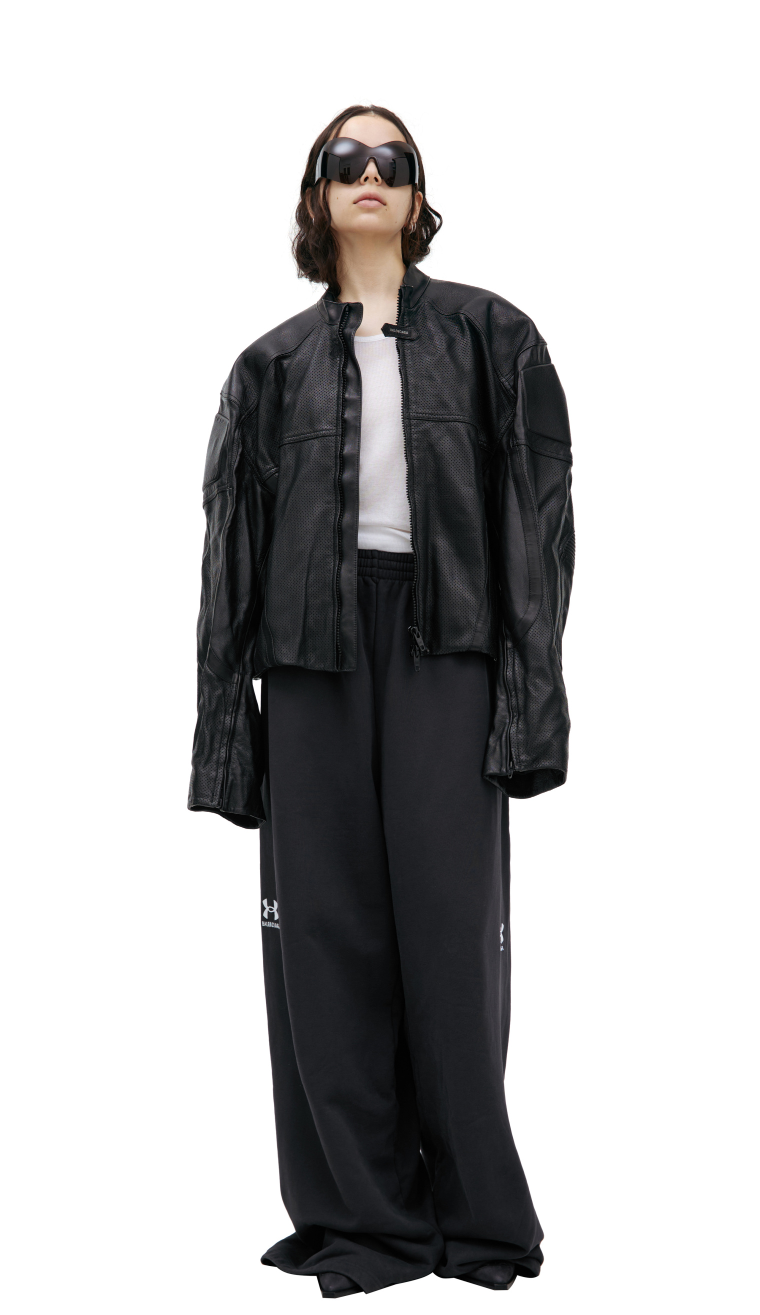 Balenciaga Black leather jacket
