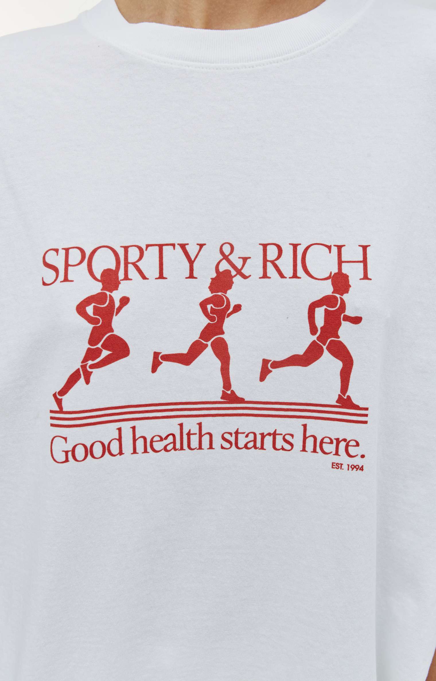 SPORTY & RICH Runner T-Shirt