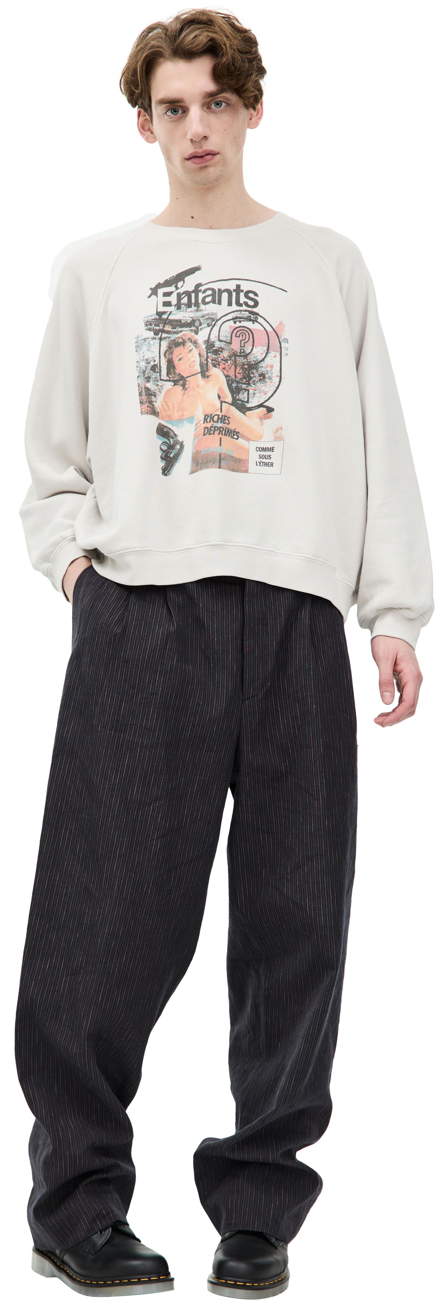 Enfants Riches Deprimes White print sweatshirt