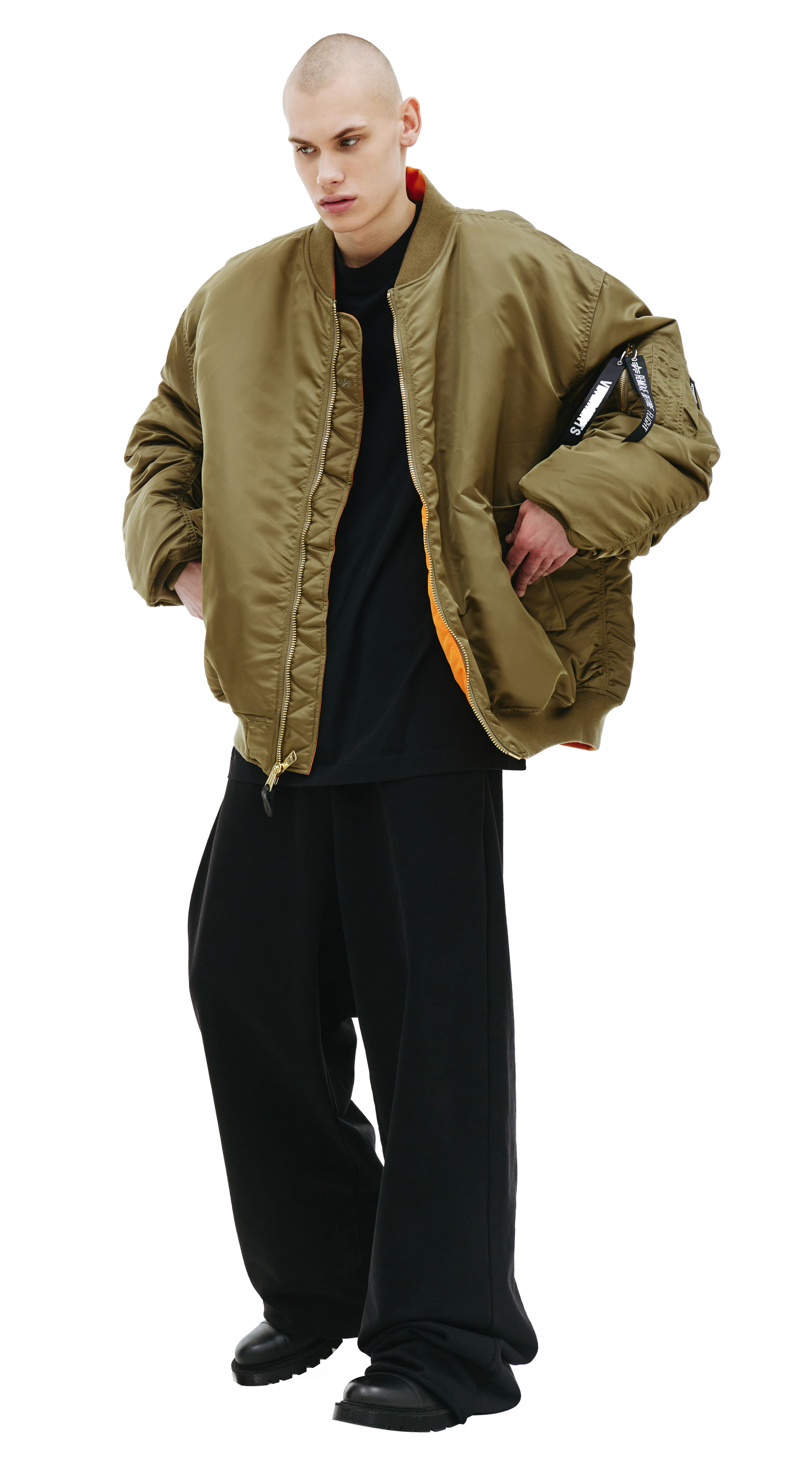 VETEMENTS х Alpha Industries double reversible bomber jacket