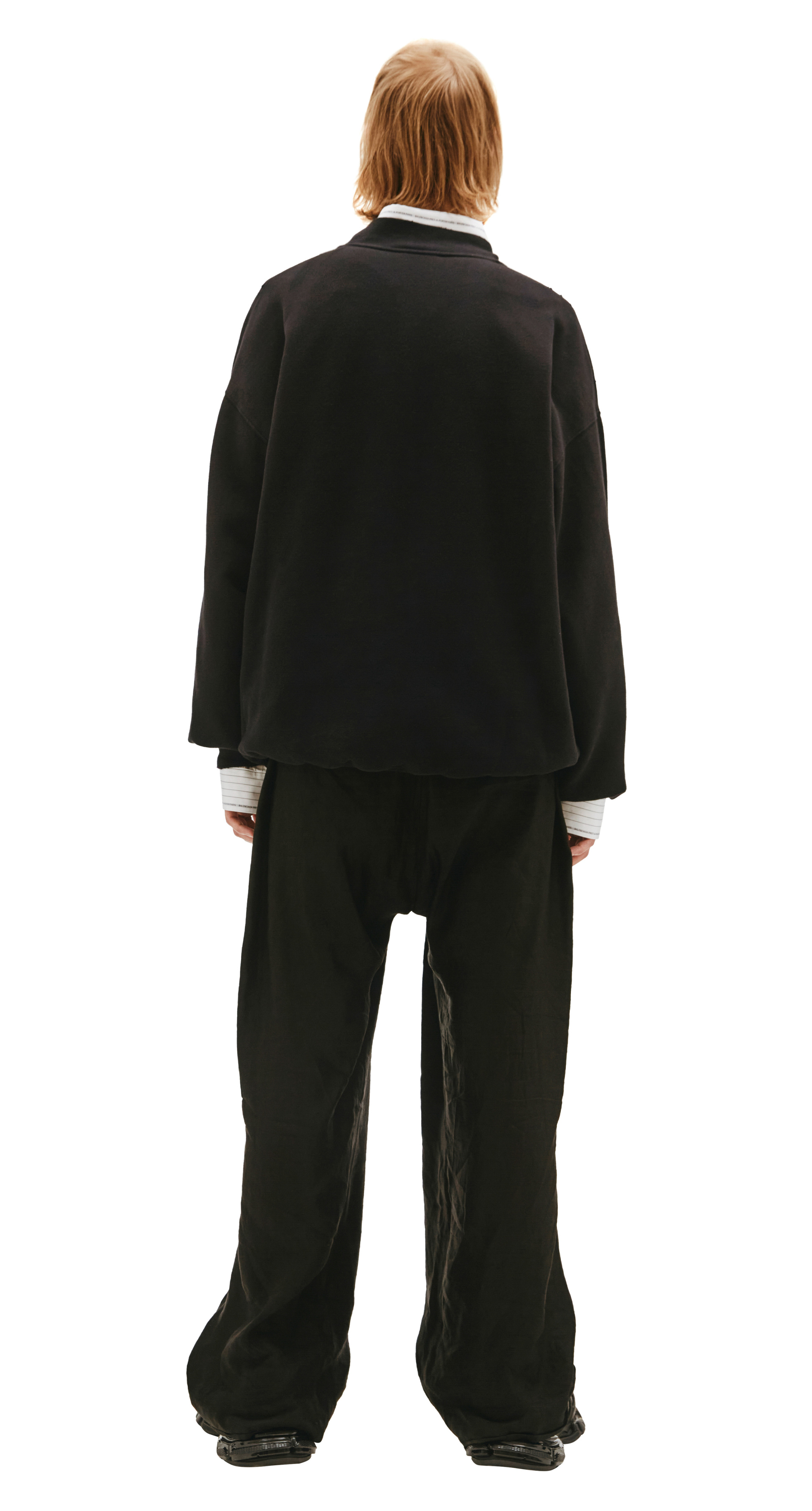 Balenciaga Black FREE Printed Sweatshirt