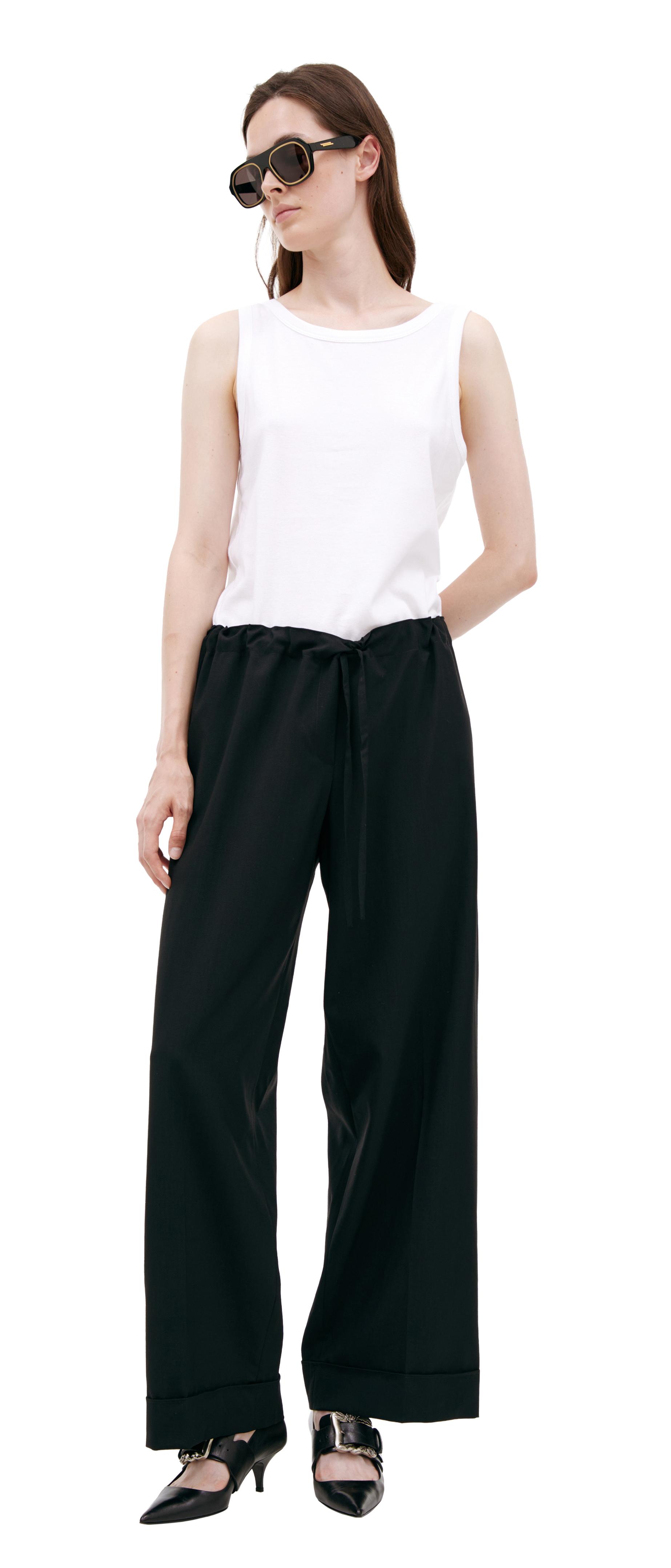 The Row Straight trousers with creases