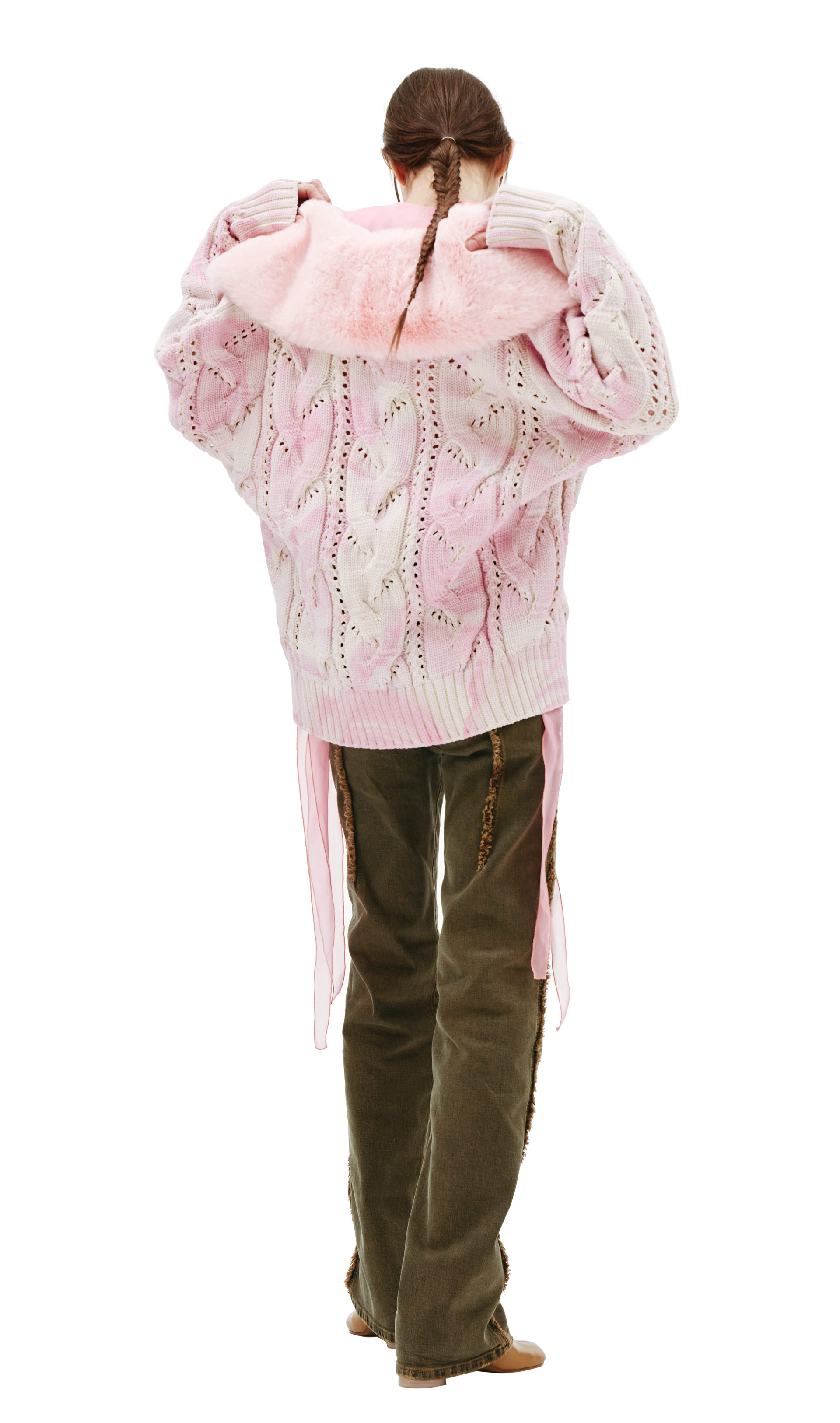 Blumarine Knitted Tai Dai Cardigan