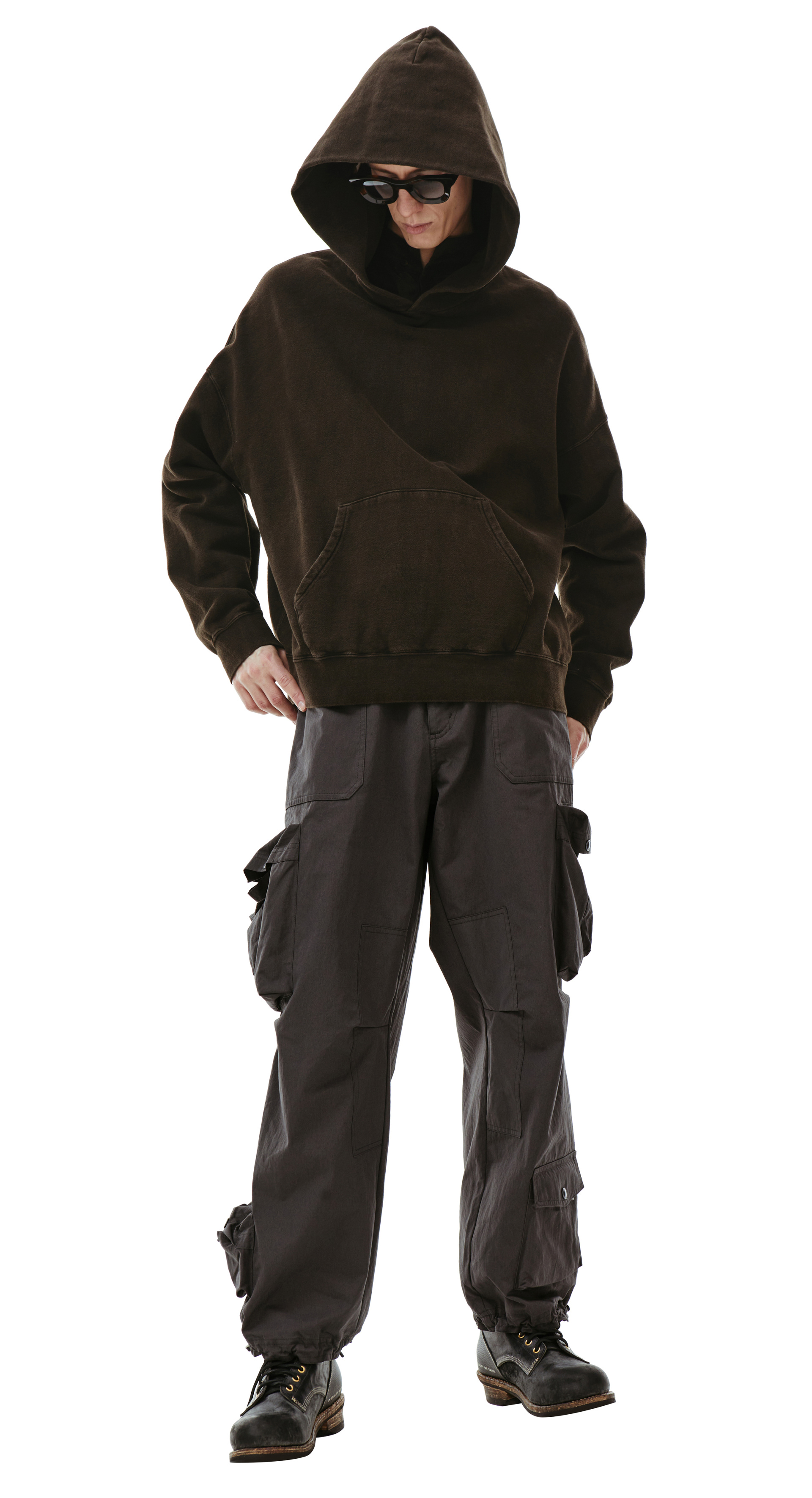 visvim Distressed Cotton Hoodie