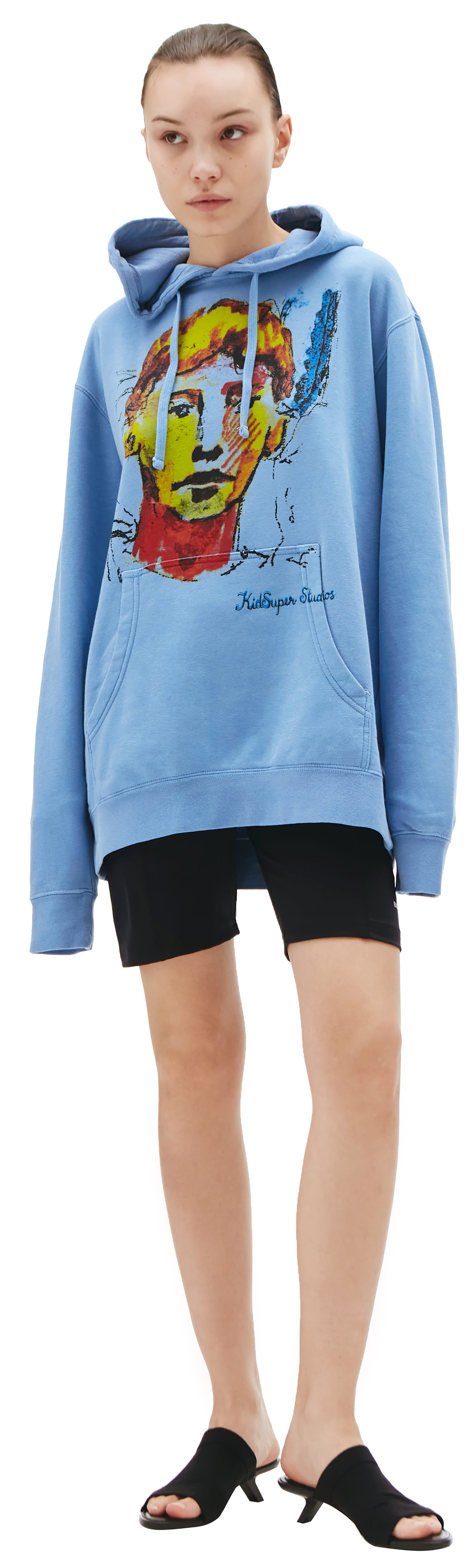 KidSuper Printed Cotton Hoodie