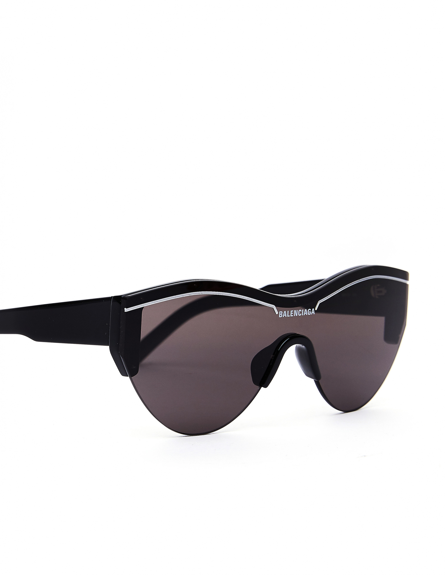 Balenciaga Черные очки Ski Cat