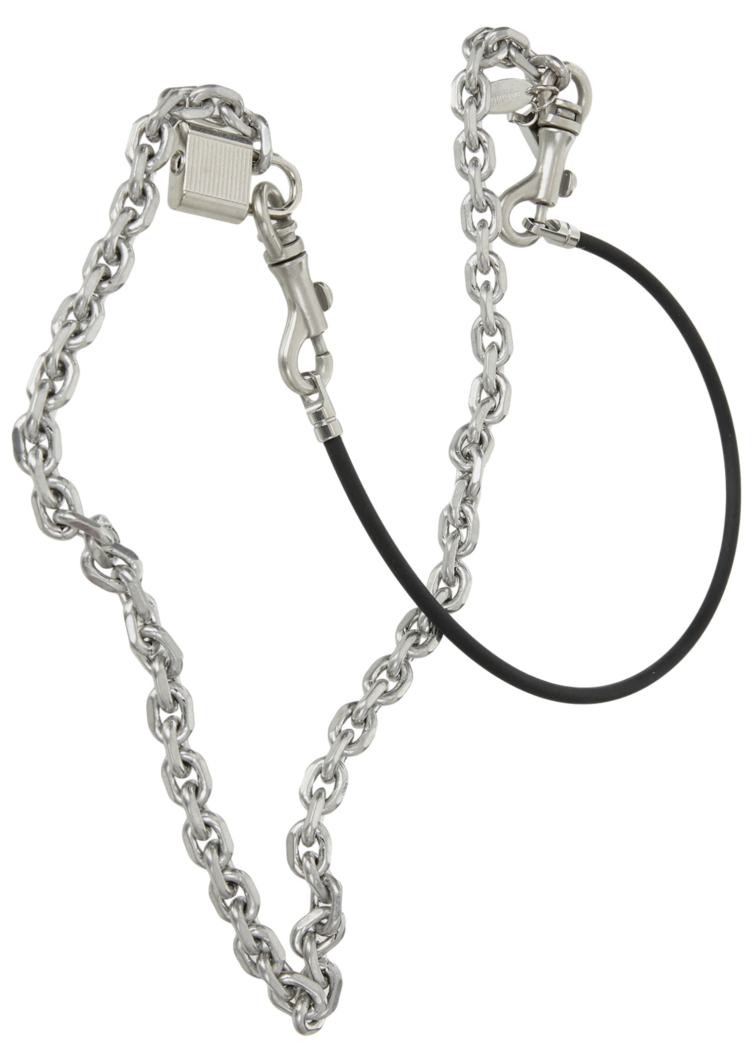 Doublet Silver chain necklace