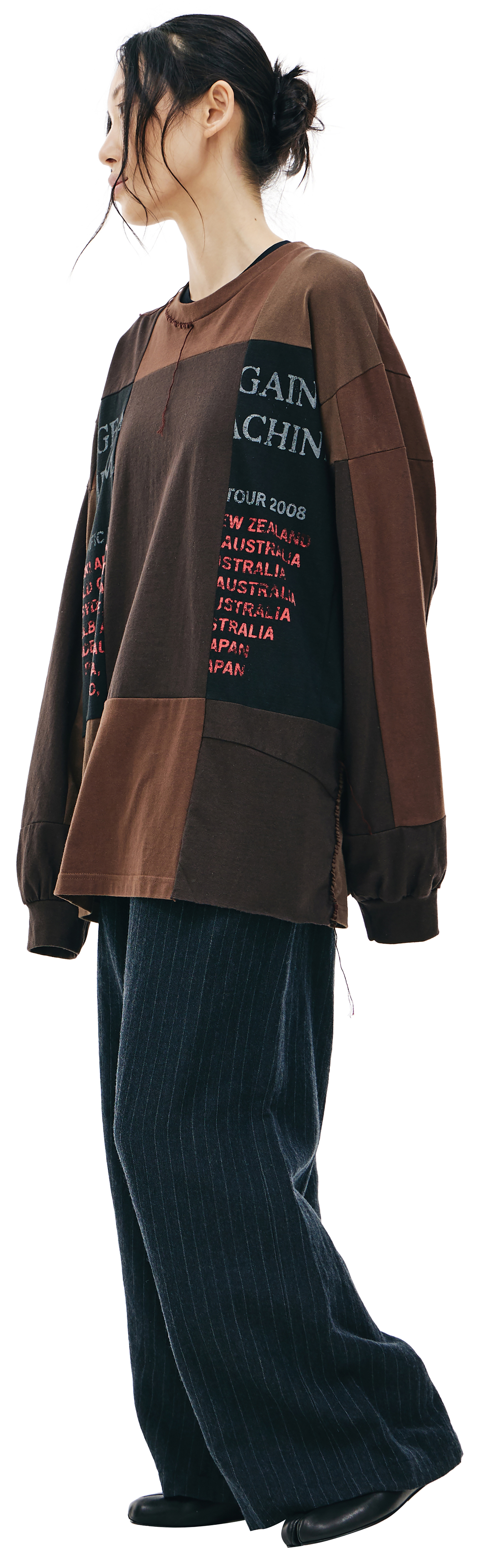 Children of the discordance Patchwork long sleeve t-shirt