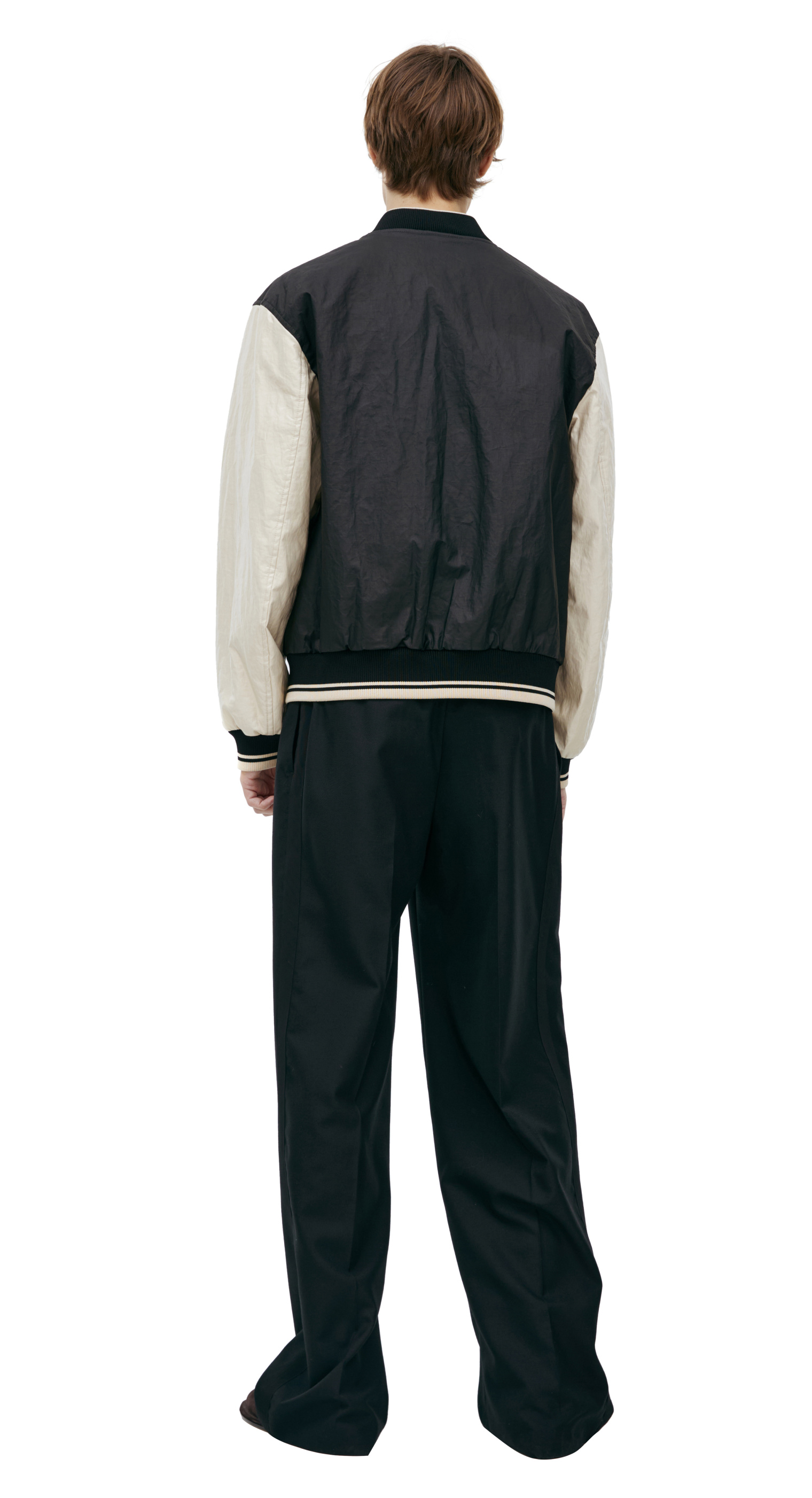 Dries Van Noten Black zippered bomber