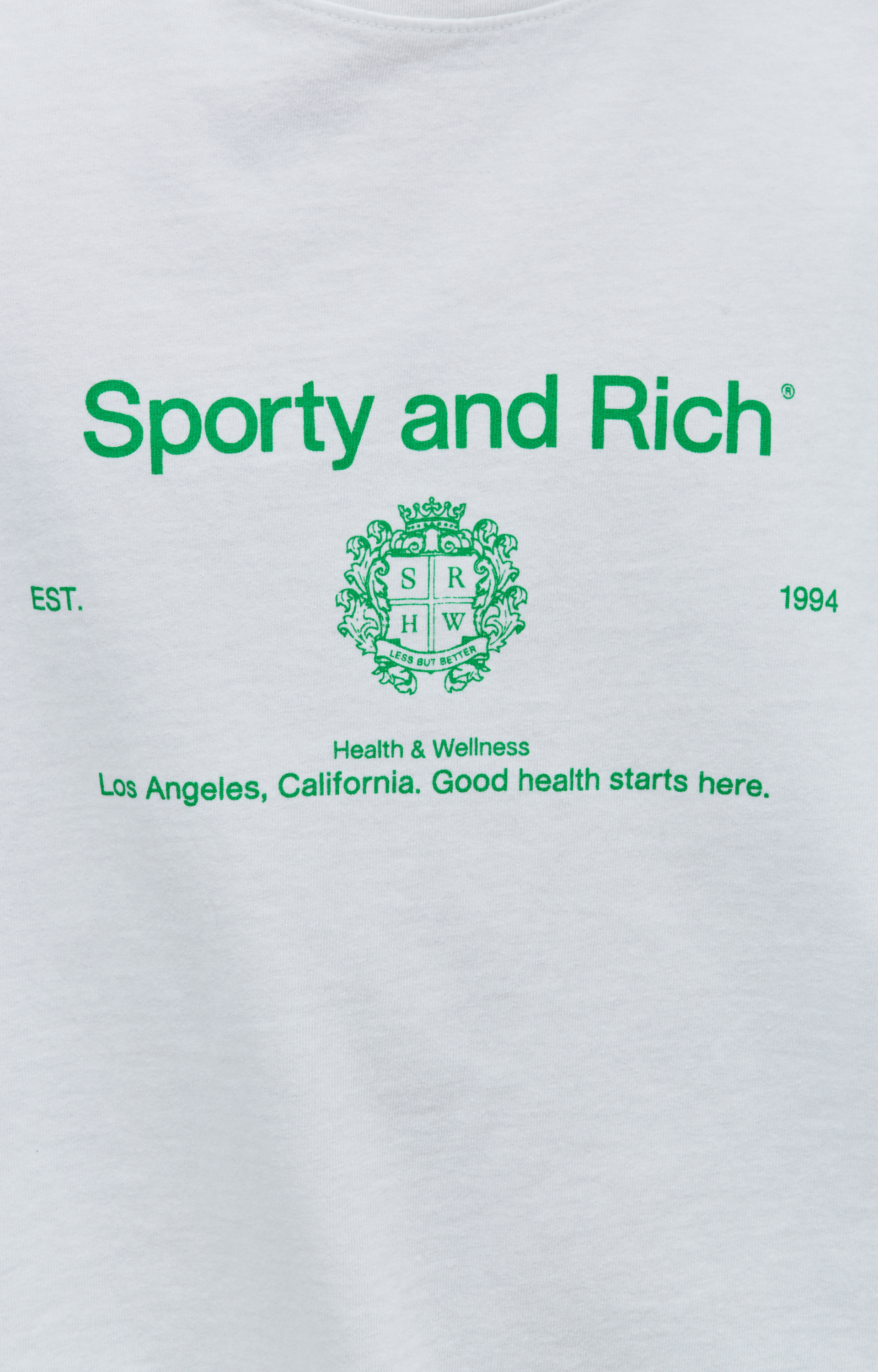 SPORTY & RICH Crest T-Shirt