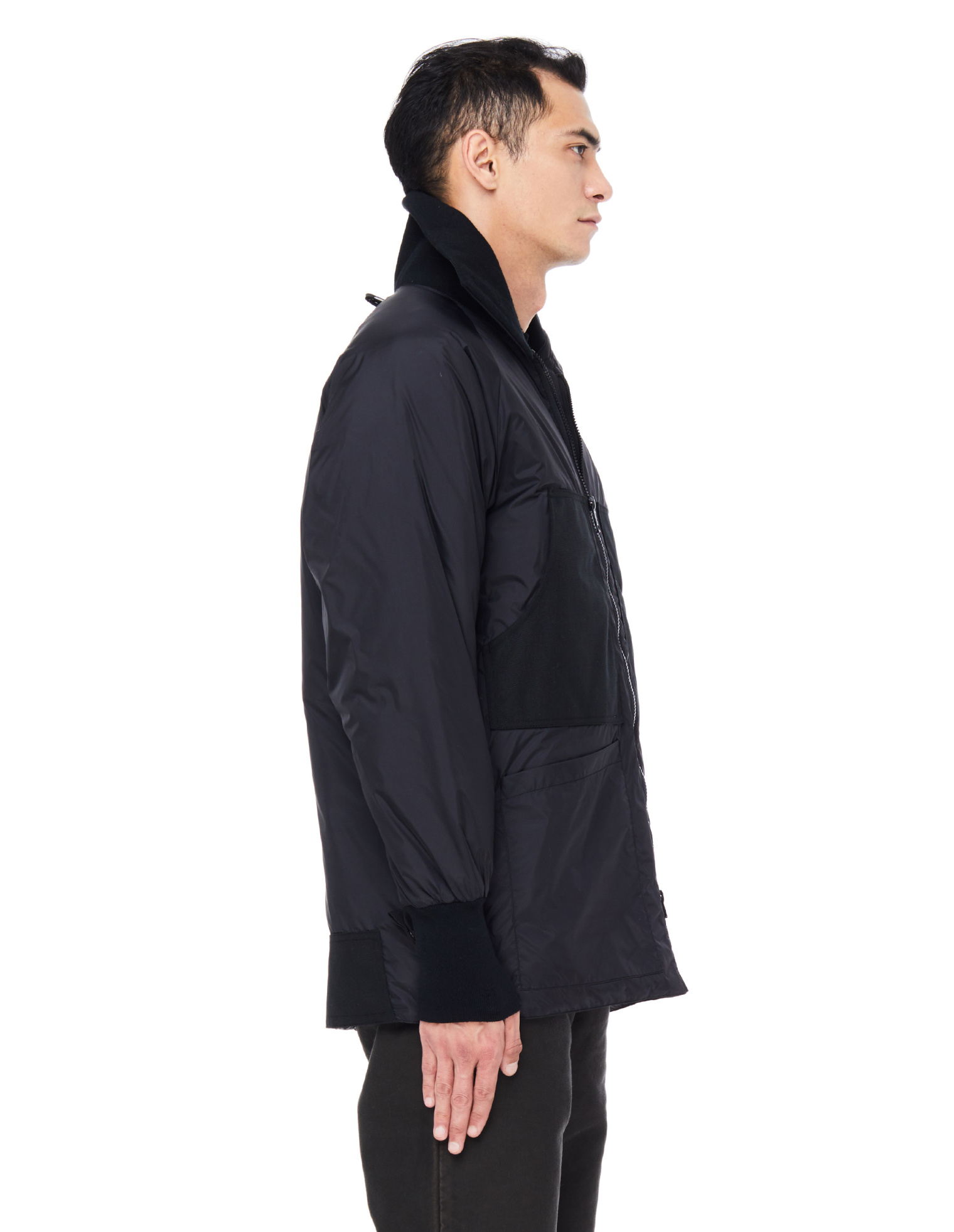 Junya Watanabe Черный пуховик Canada Goose