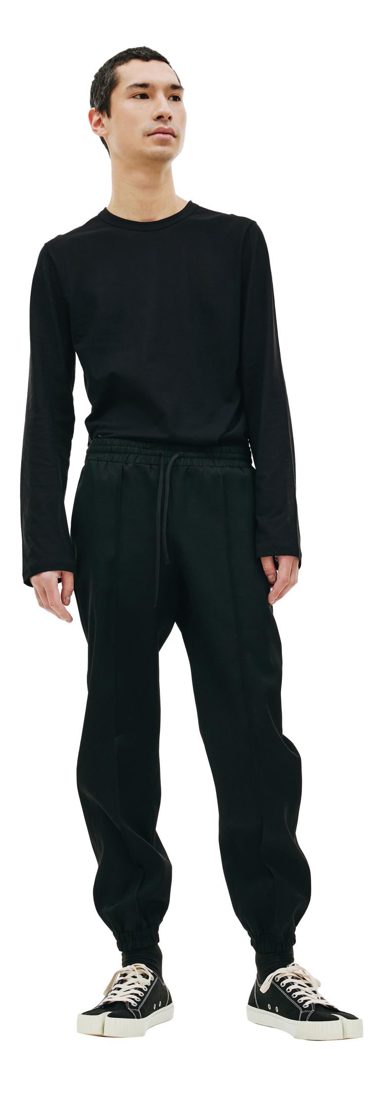 Jil Sander Black wool trousers