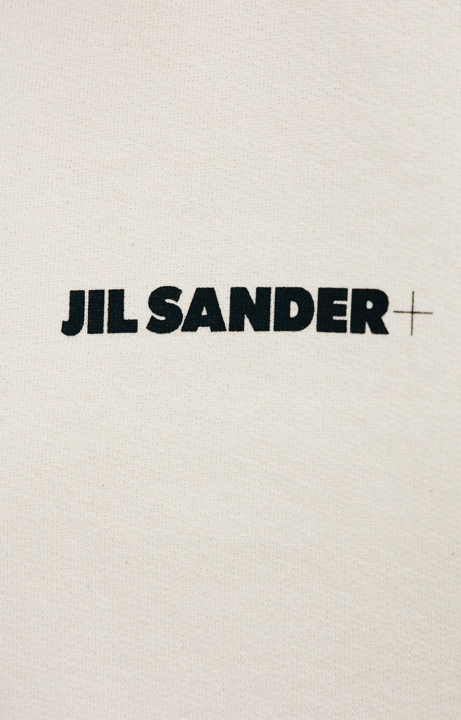 Jil Sander Cotton logo sweatshirt