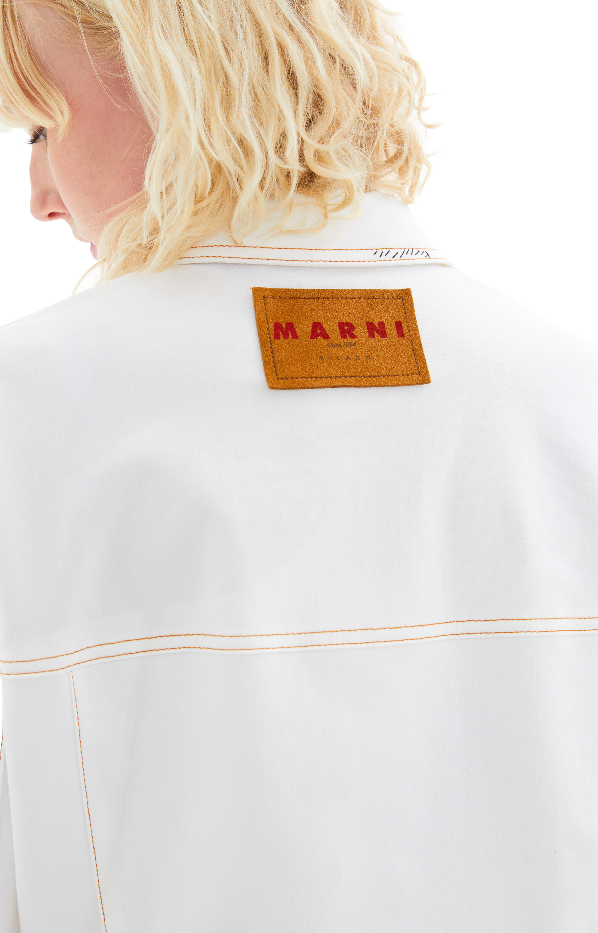 Marni Denim jacket with patches