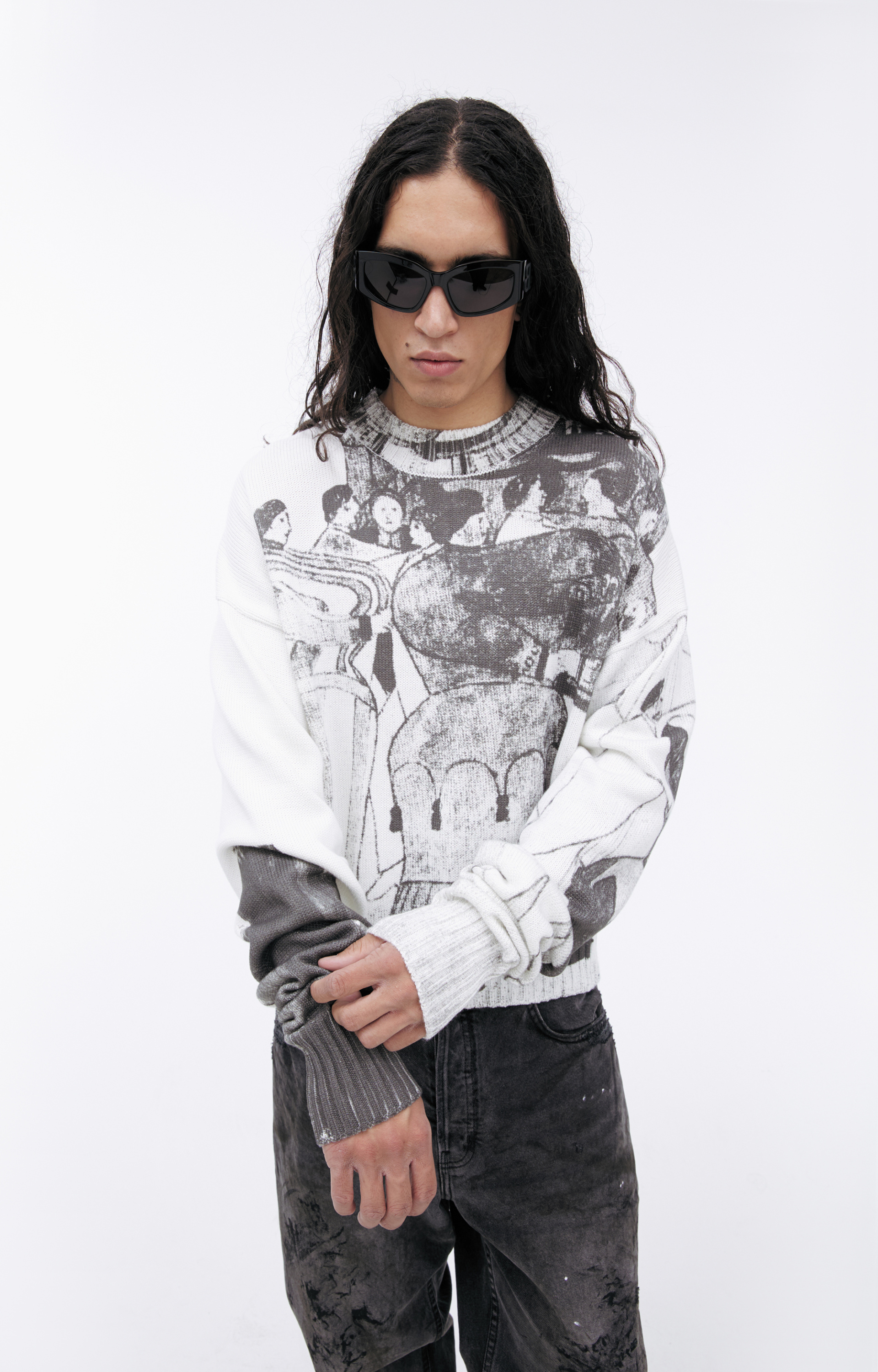 Enfants Riches Déprimés Cotton knit sweater