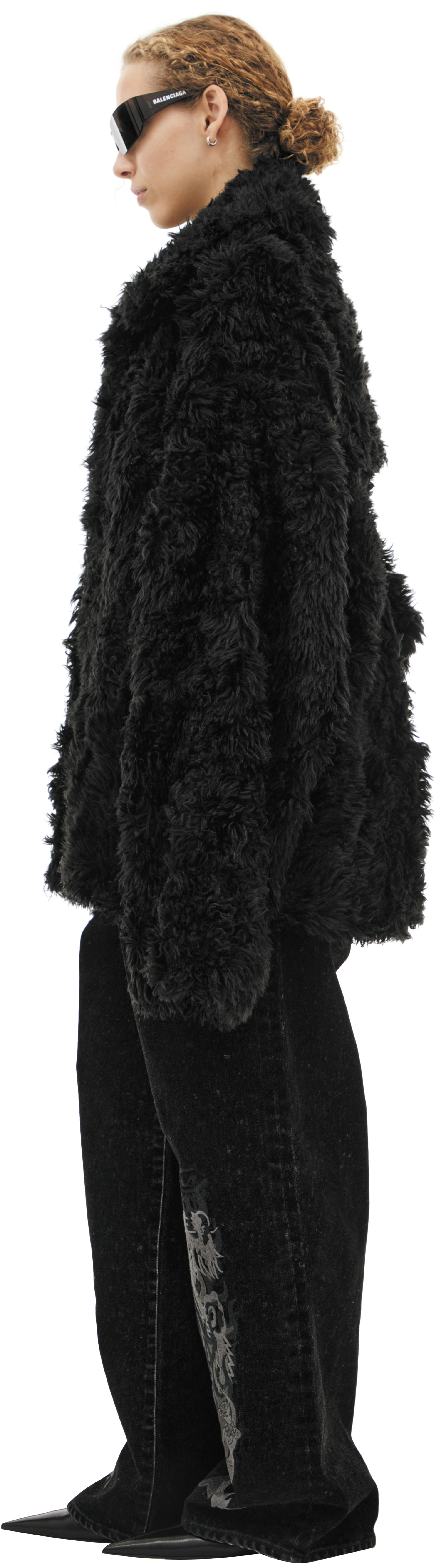 Doublet Plush jacket with teeth