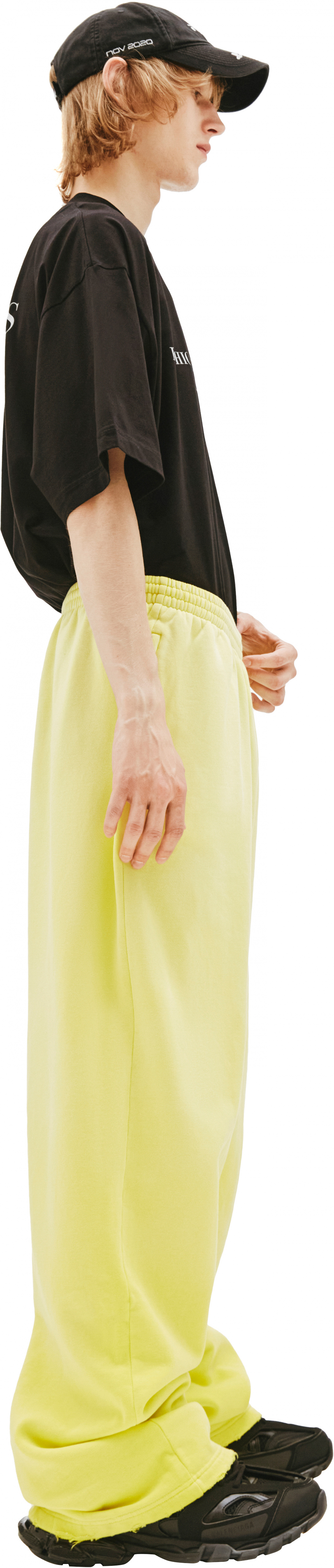 Balenciaga Yellow Oversize Sweatpants