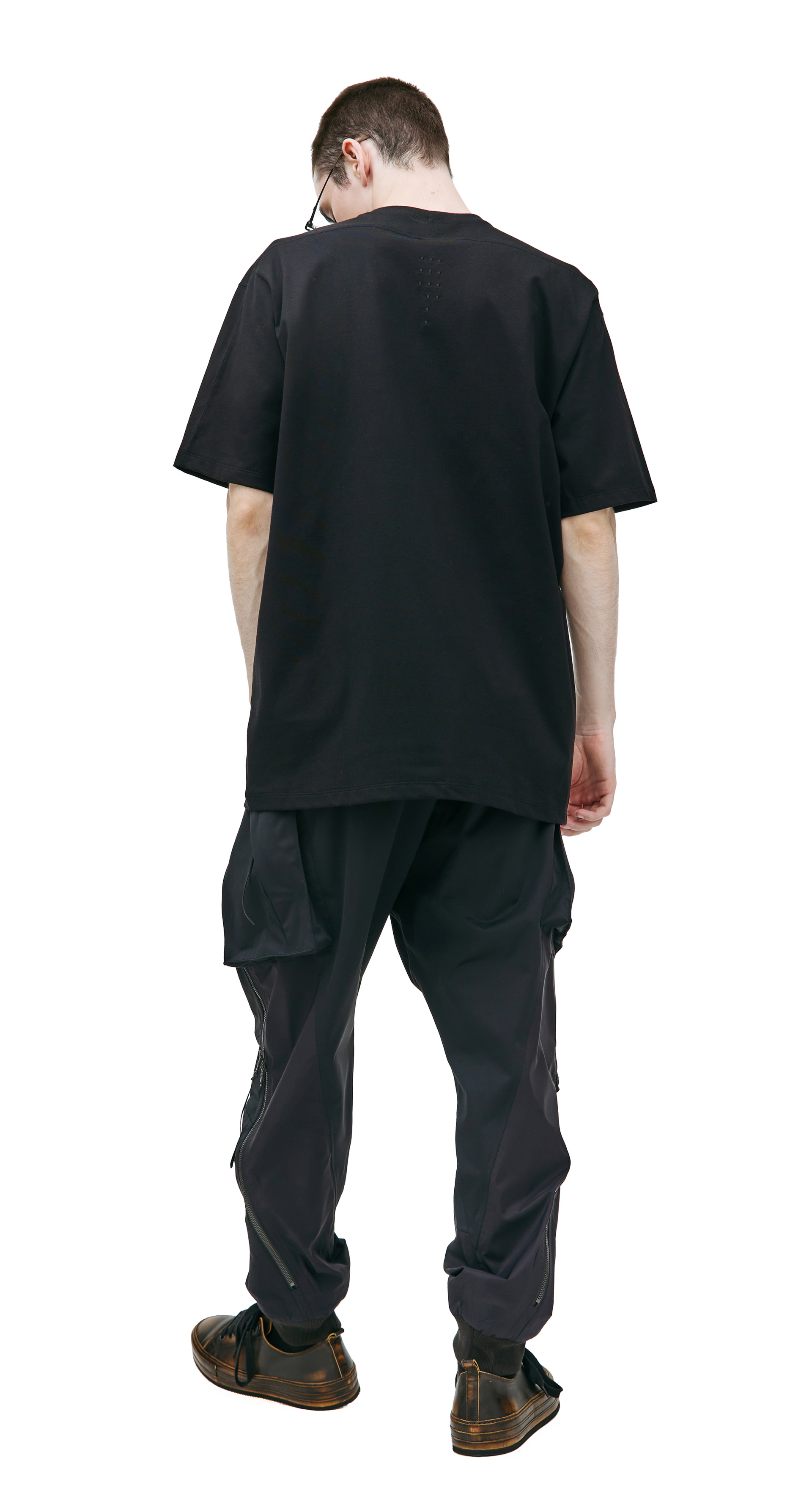 The Viridi-Anne Black printed t-shirt