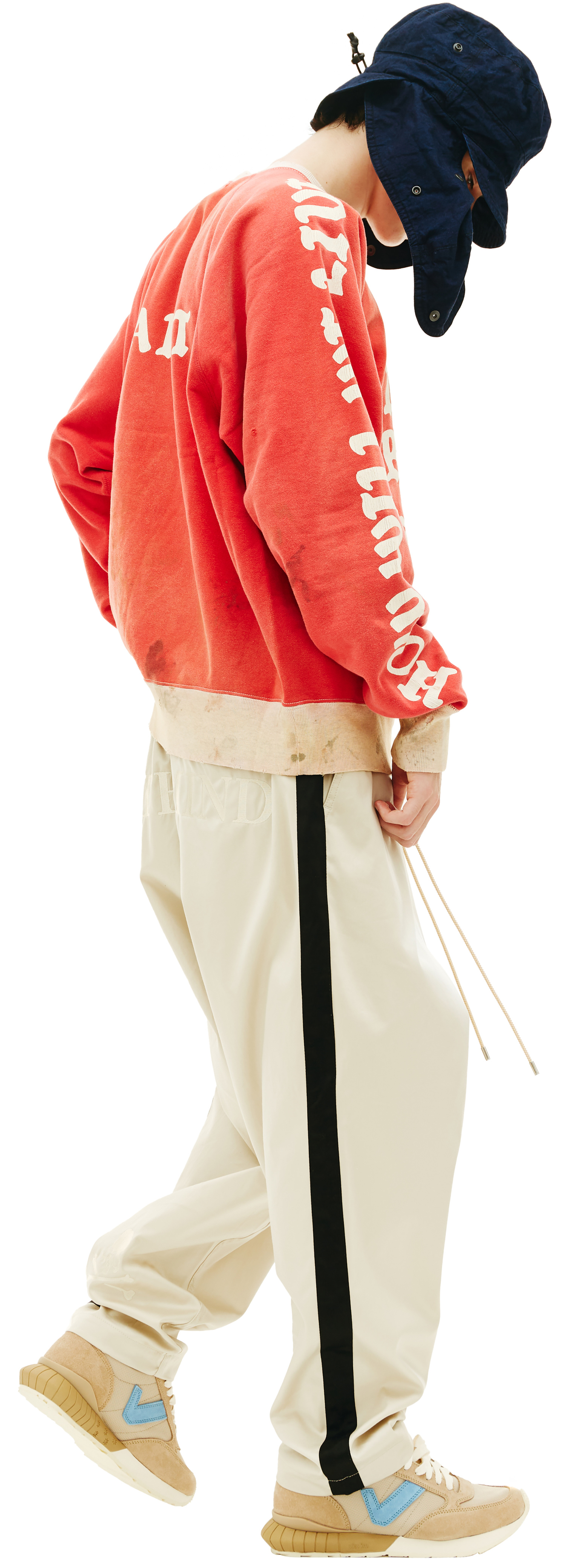 Saint Michael Printed oversize sweatshirt