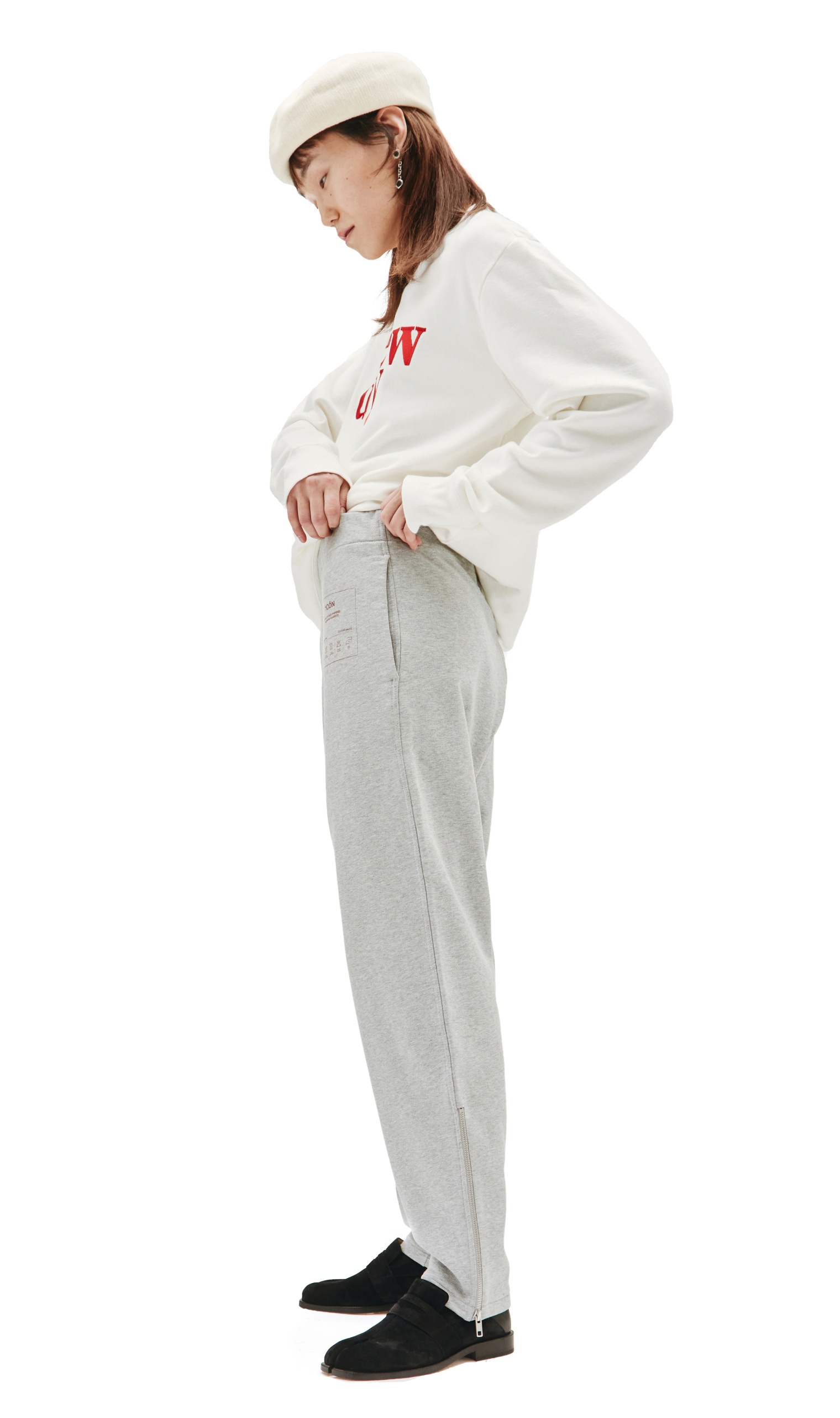 Maison Margiela Grey Icon Printed Sweatpants