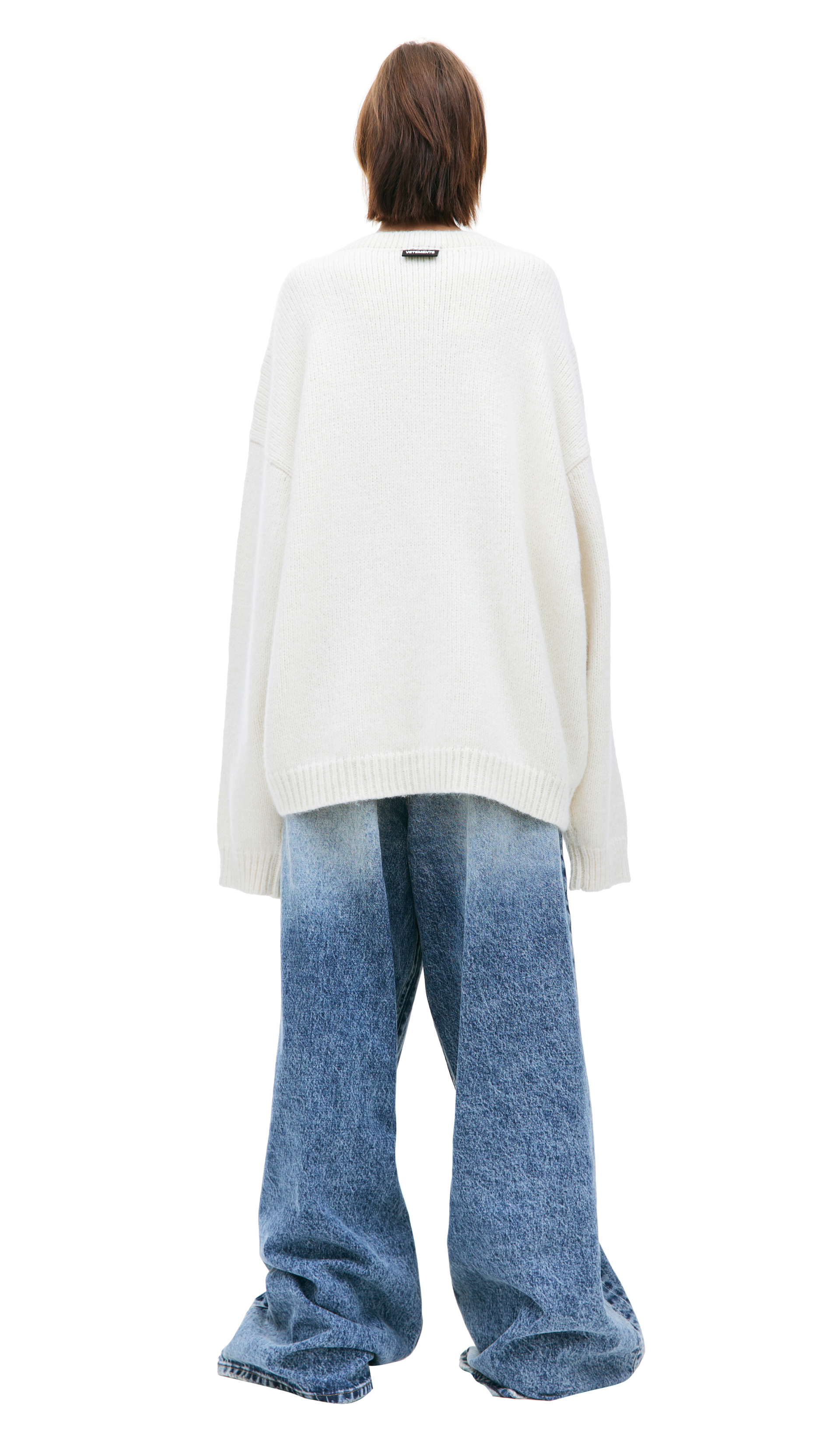 VETEMENTS Decorative button cardigan