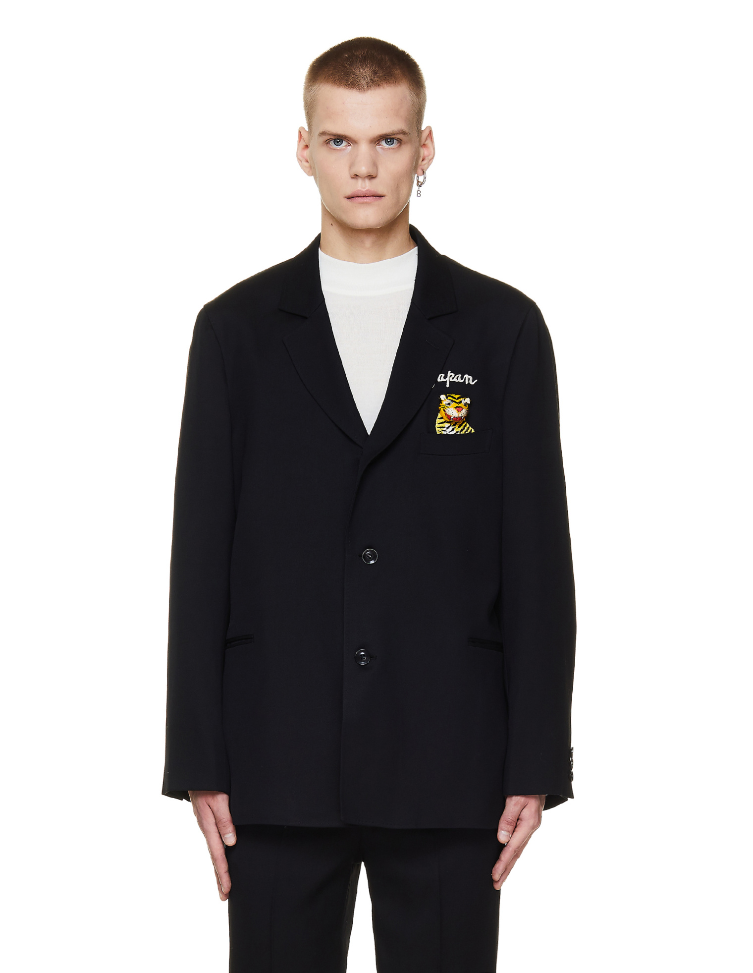 Doublet Black Wool Bland Jacket