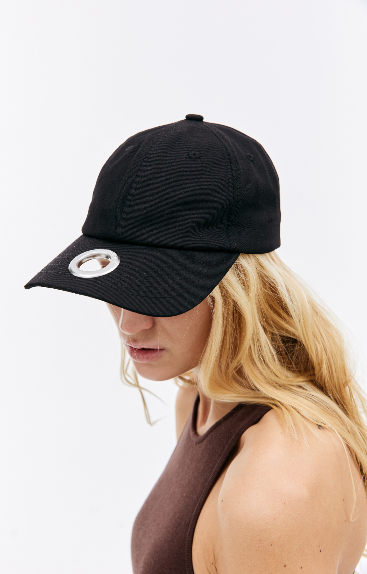 VETEMENTS Black ring cap