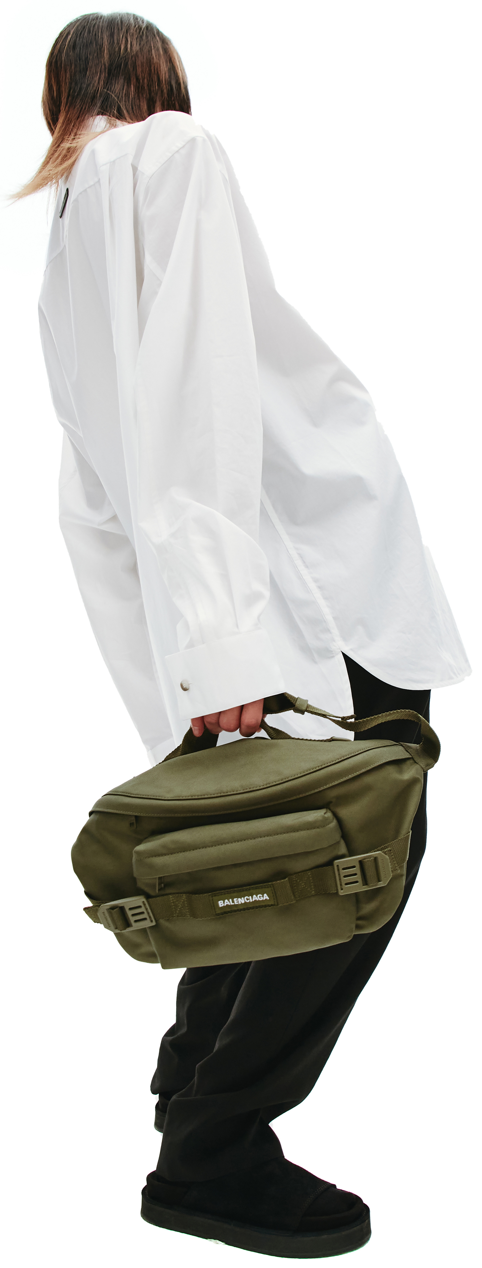 Balenciaga Army Large Khaki Beltbag